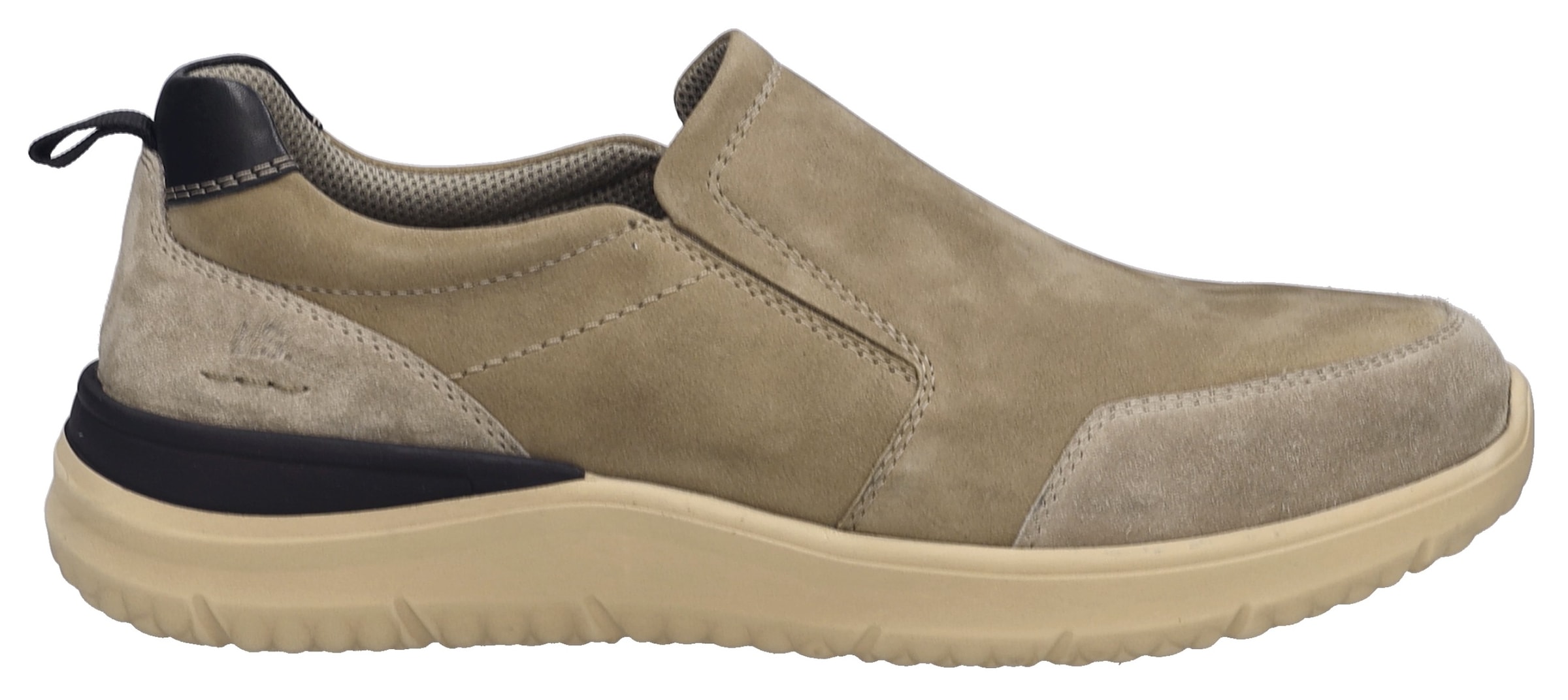 Josef Seibel Slip-On Sneaker »Wales 04«, Slipper, Komfortschuh, Schlupfschuh mit elastischem Gummizug-Einsatz
