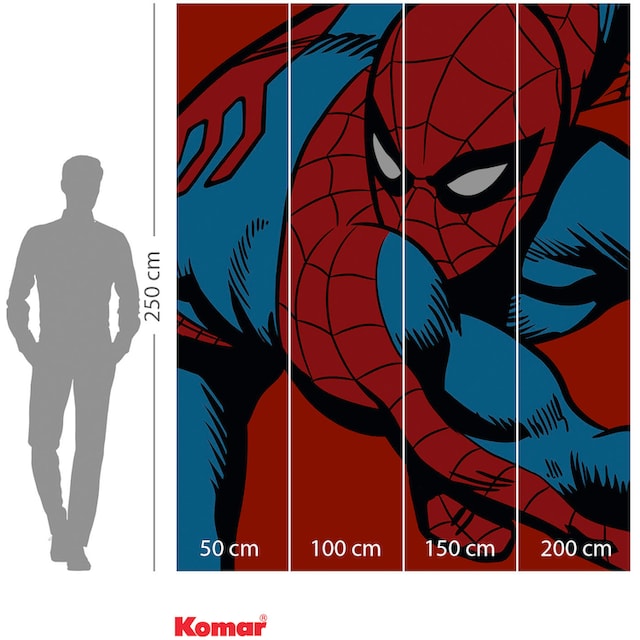 Komar Vliestapete »Marvel PowerUp Spider-Man Watchout«, 200x250 cm (Breite  x Höhe) online kaufen | mit 3 Jahren XXL Garantie