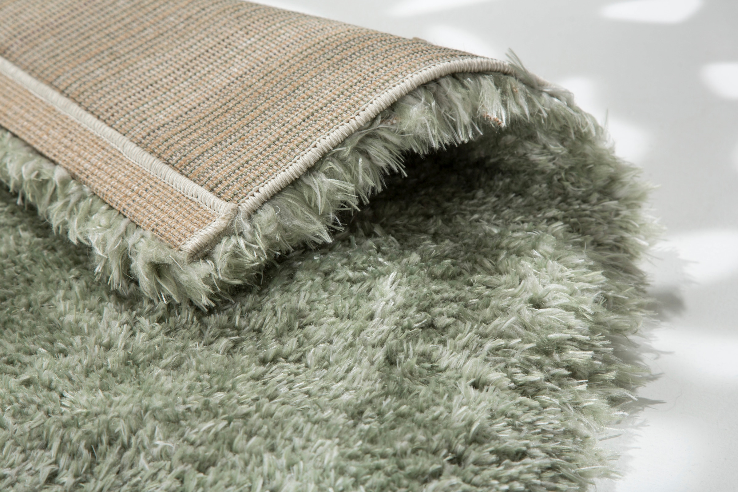 SCHÖNER WOHNEN-Kollektion Hochflor-Teppich »Heaven« rechteckig 50 mm Höhe besonders weich durch Microfaser, Wohnzimmer