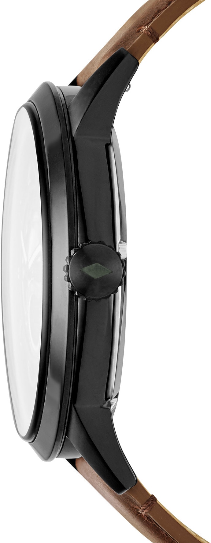 Fossil Automatikuhr »TOWNSMAN Automatic«, Armbanduhr, Herrenuhr, mechanische Uhr, Lederarmband