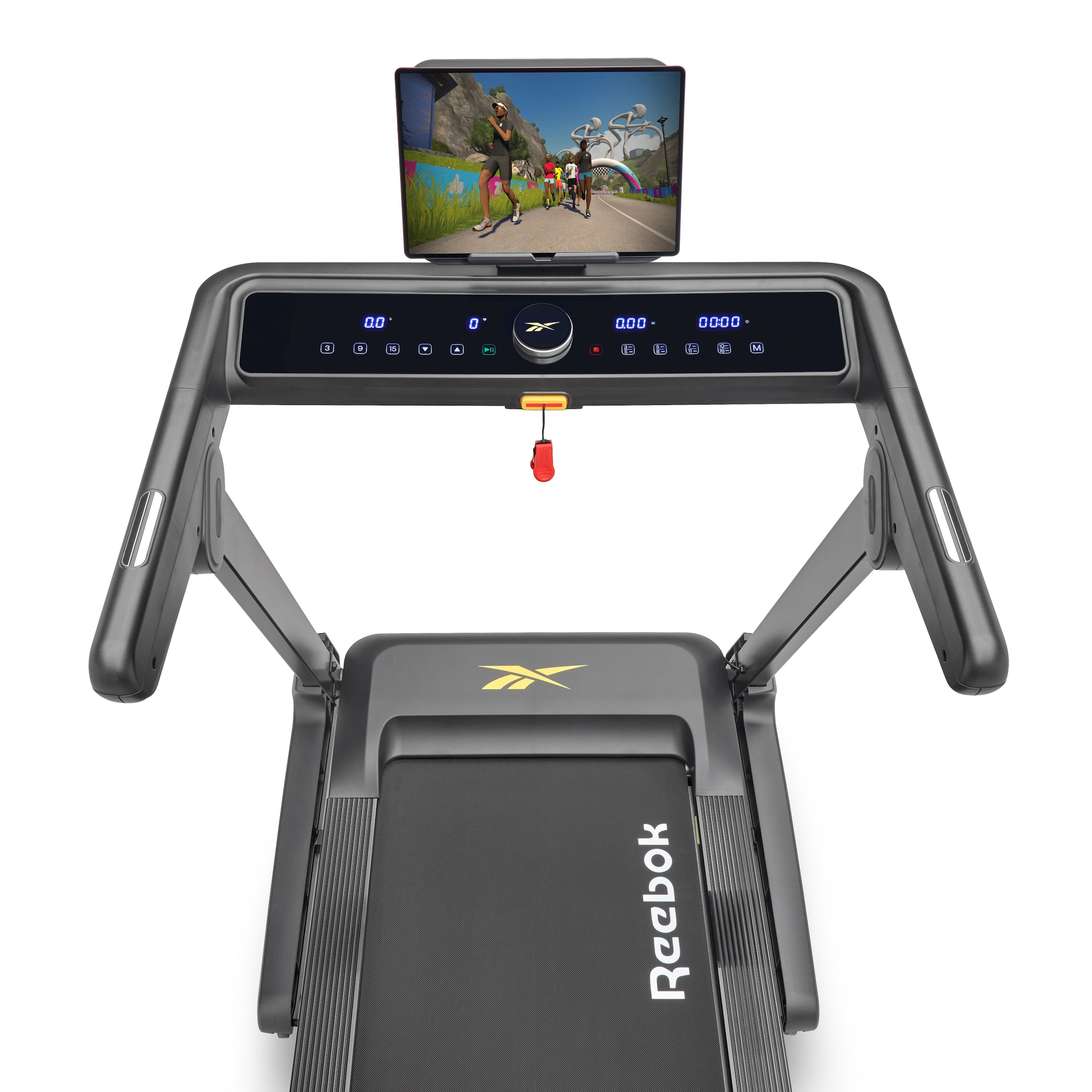 Reebok Laufband »Reebok ERS 510T Laufband – klappbar, 18 km/h« Suspension-Dämpfung, Soft-Drop-Klappsystem, 90% vormontiert