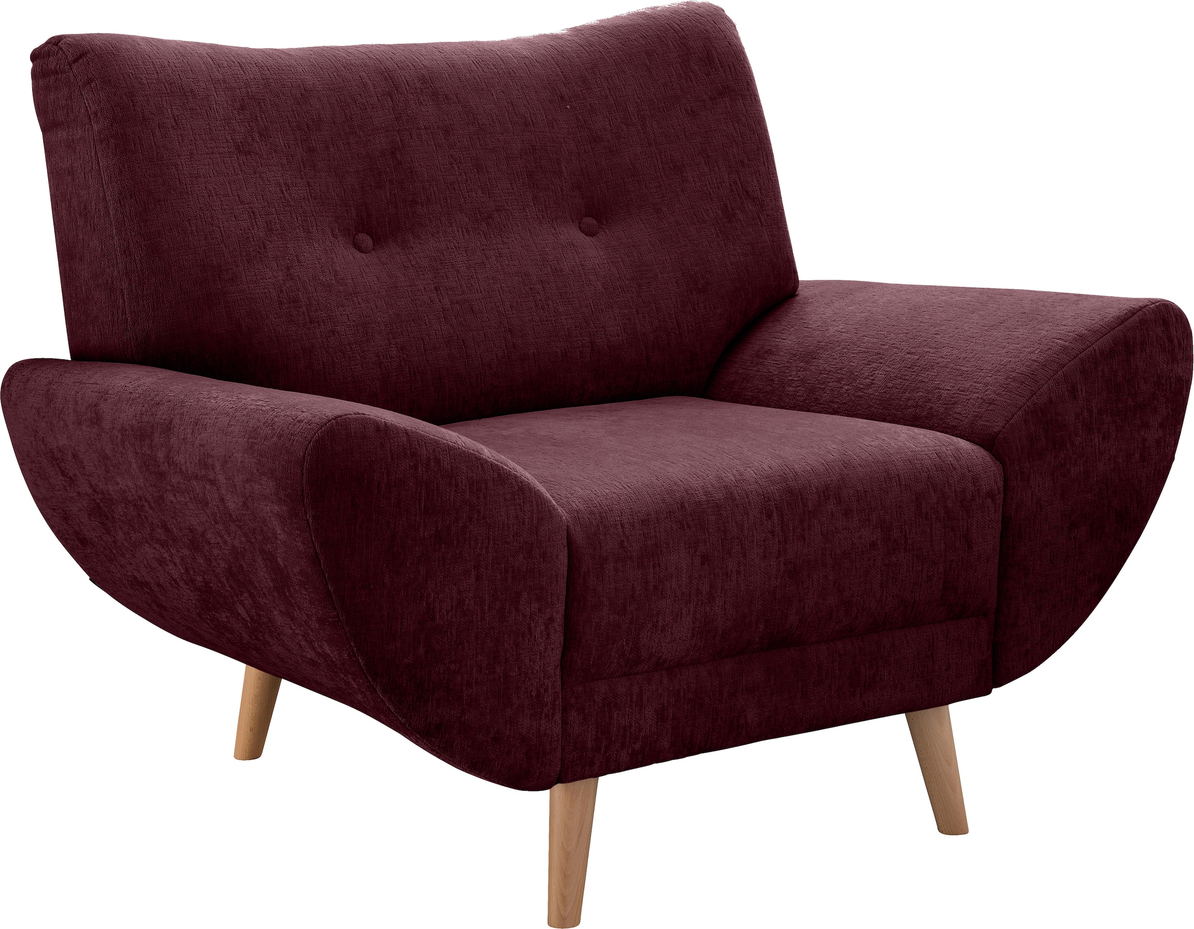 Home affaire Polstergarnitur »Basta« 3-2-1, 3 tlg. tlg.