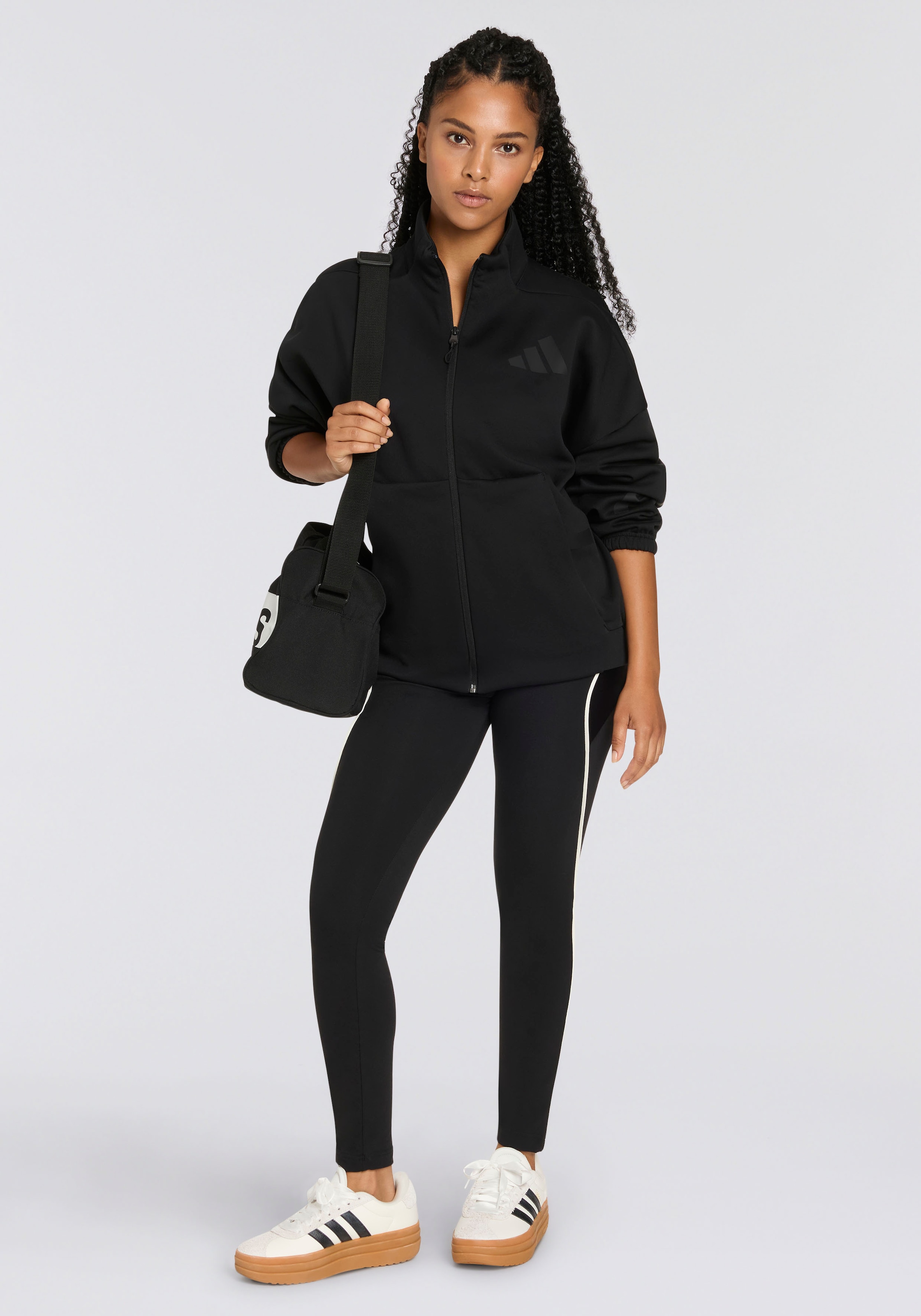 adidas Sportswear Trainingstights »W STADIUM TIGHT«  sportlicher Stil mit Paspelierungen und Farbblöcken, für Workout