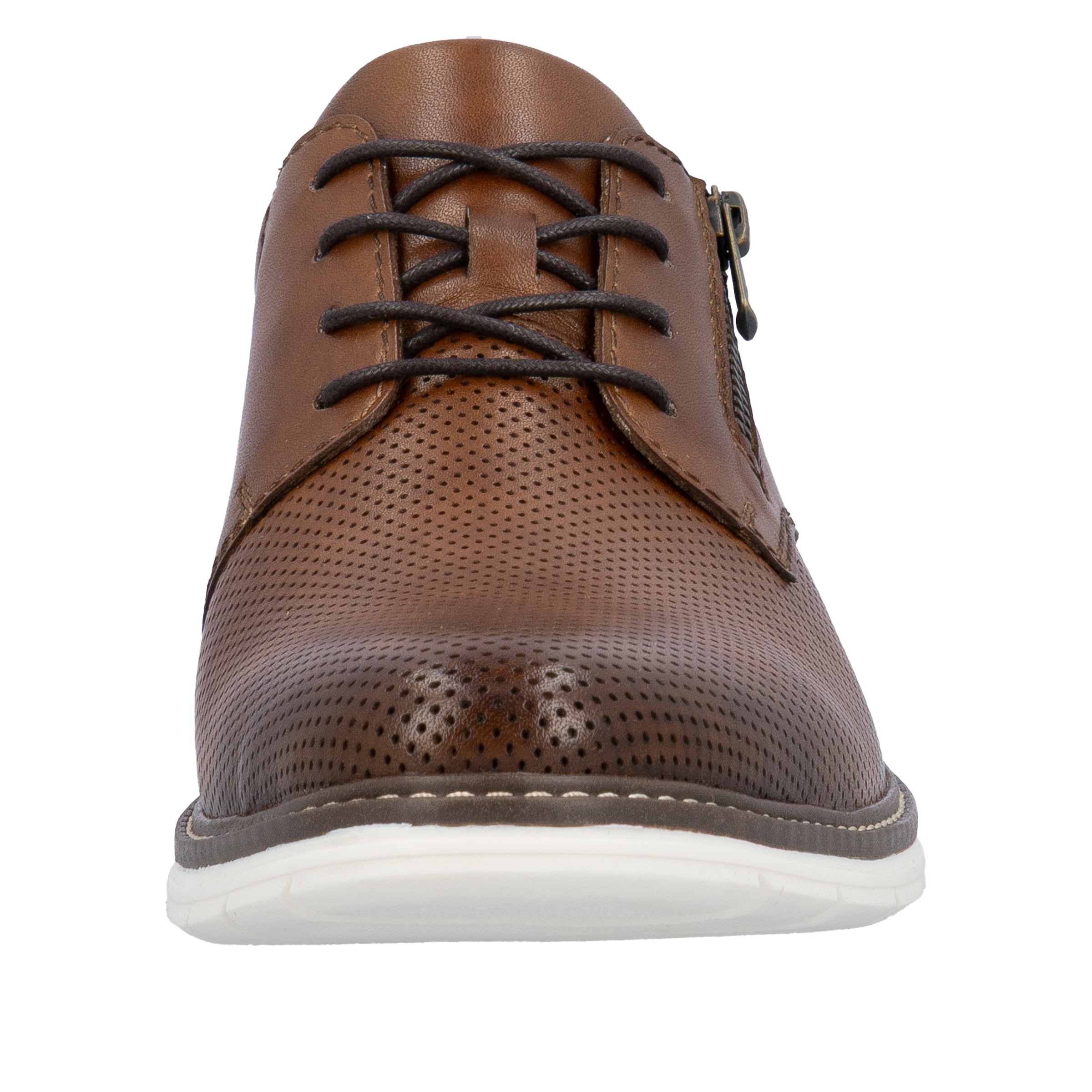 Rieker Schnürschuh  Halbschuh, Freizeitsneaker, Casual-Schnürer mit Perforation