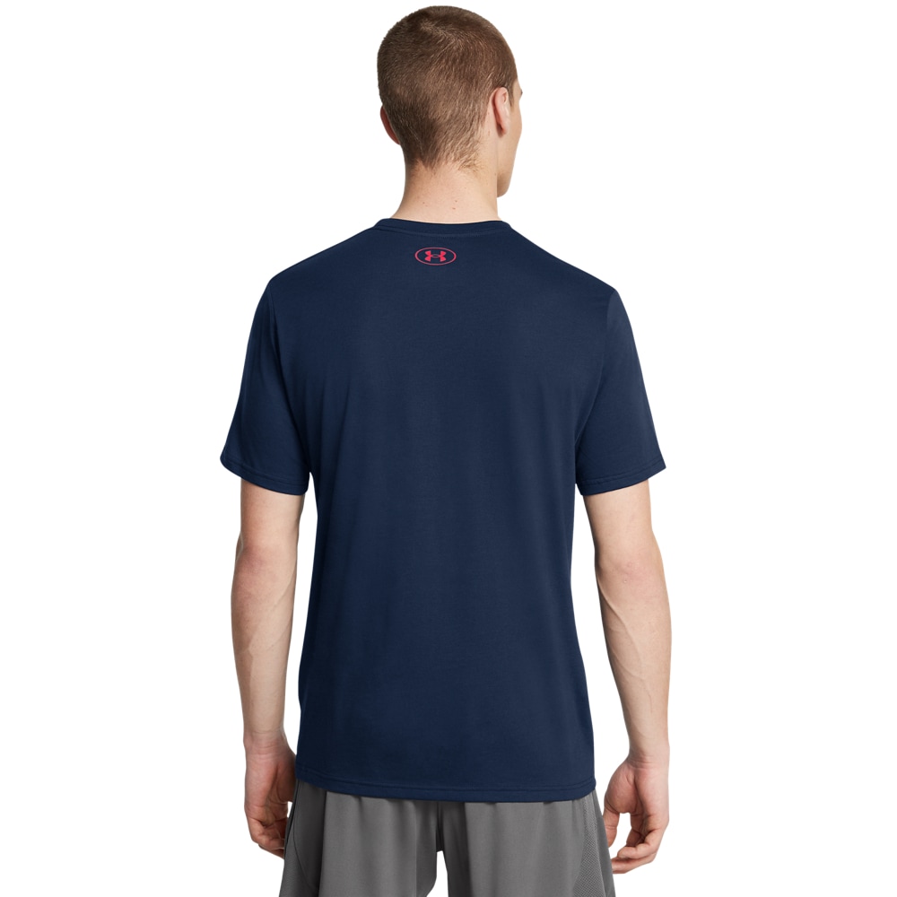 Under Armour® T-Shirt »UA M BOXED SPORTS UPDATED SS« sportlicher Stil, Rundhalsausschnitt, aus Baumwolle und Polyester