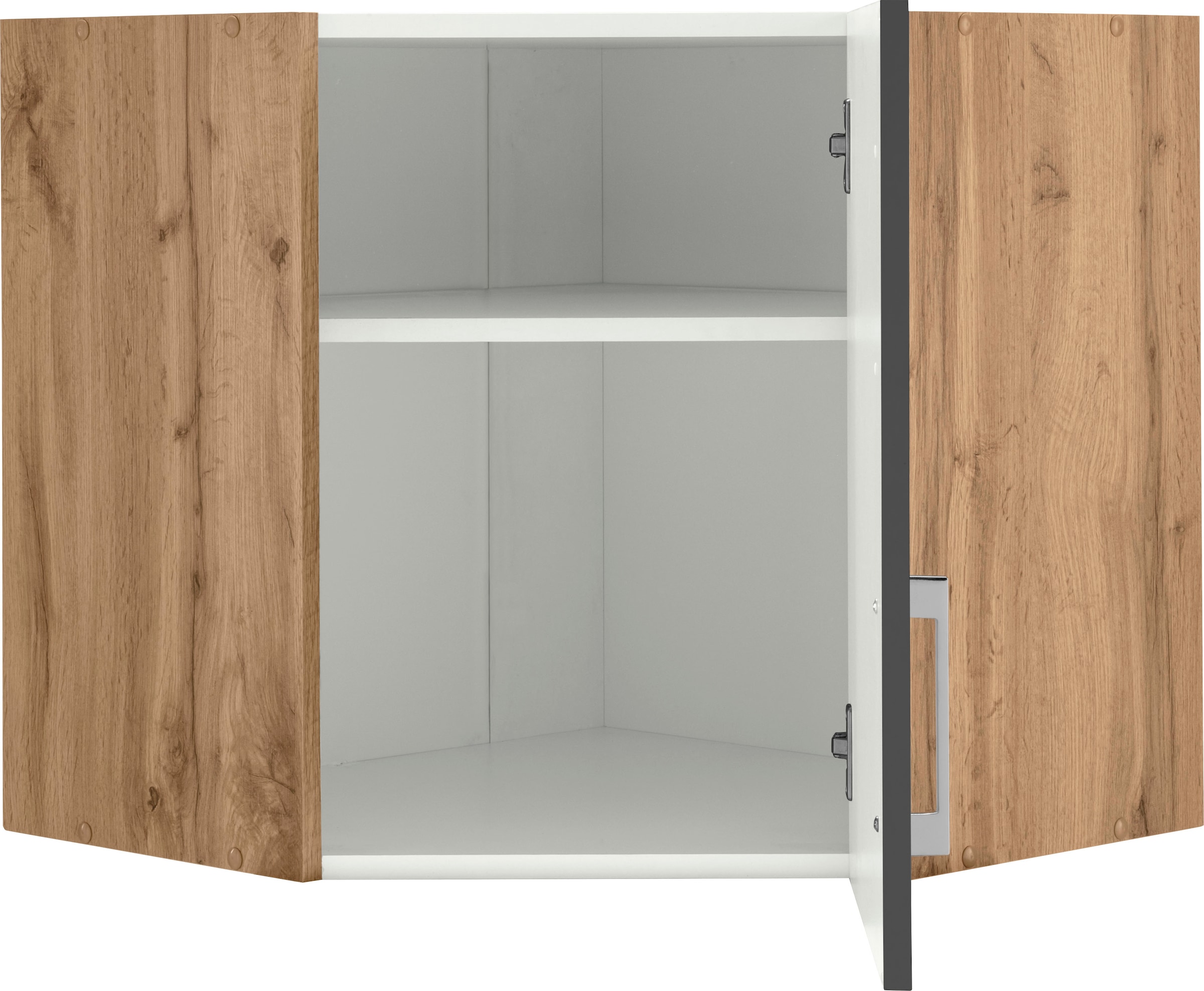KOCHSTATION Eckhängeschrank »KS-Colmar«, 60 x 60 cm, mit Metallgriff