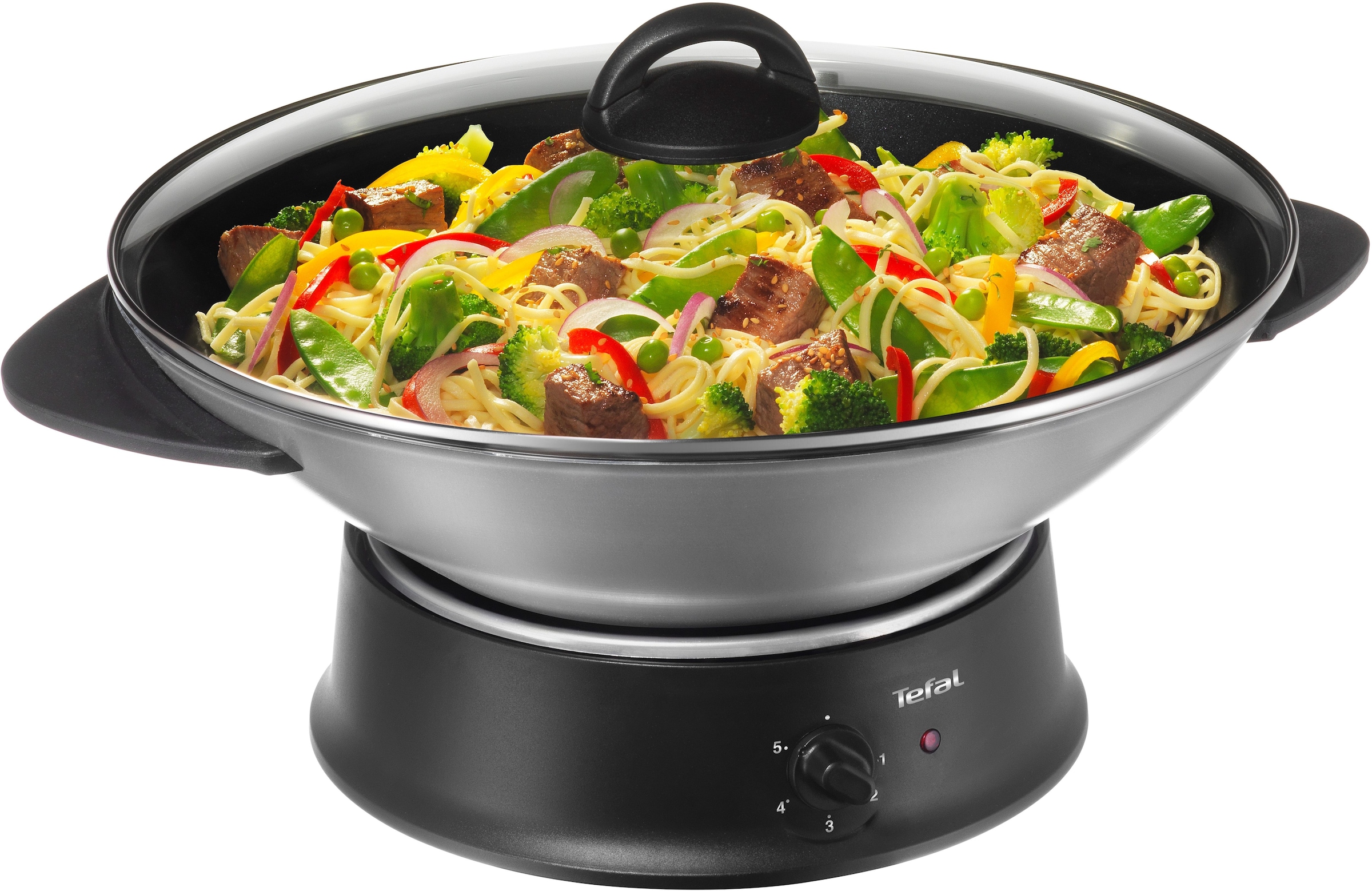 Tefal Elektrische Wokpfanne »WO 3000«, 1200 W, mit THERMOSPOT®