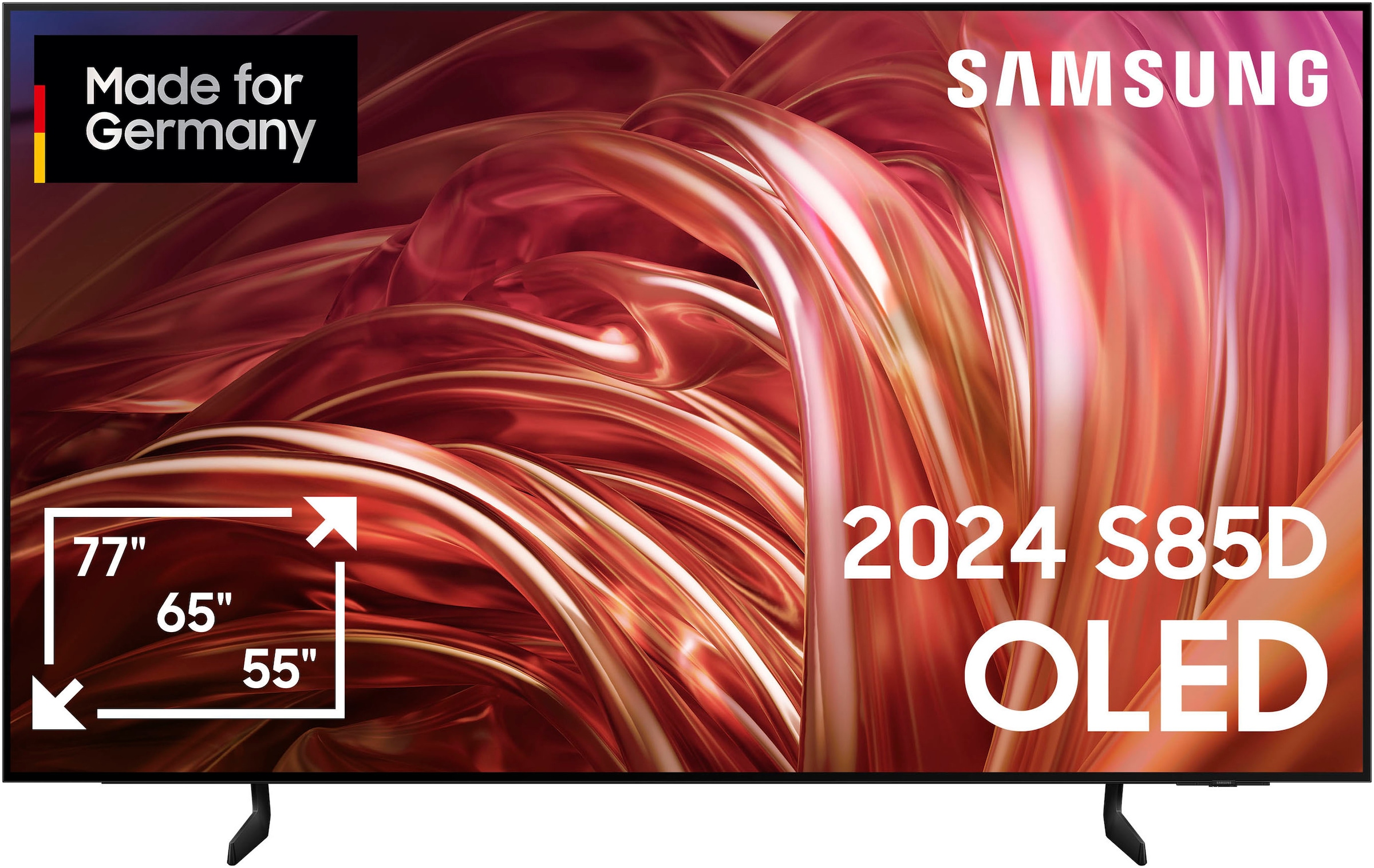 Samsung OLED-Fernseher »GQ65S85DAE«, 4K Ultra HD, Smart-TV, Neural Quantum 4K AI Gen2 Prozessor, bis zu 120Hz