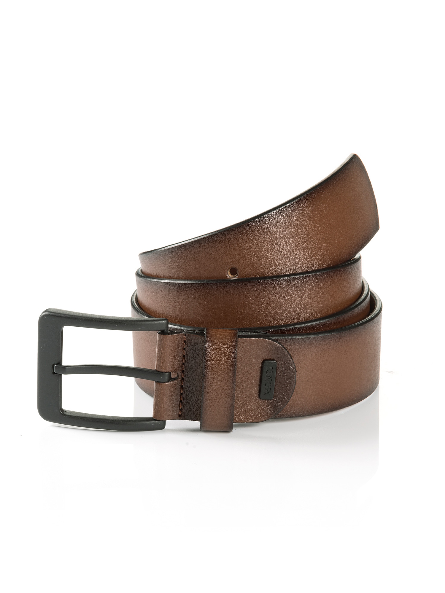 MONTI Ledergürtel »ATLANTA« mit dunkler Schließe