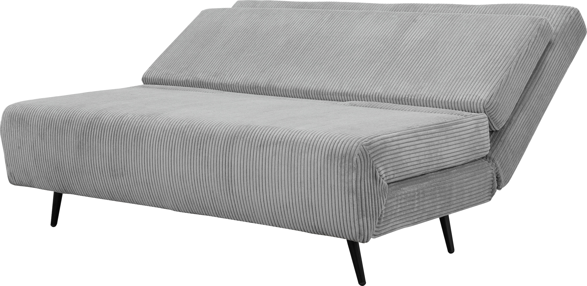 andas Schlafsofa »Linnea«, Daybed mit aufklappbarer Liegefläche, in Webstoff, Veloursstoff, Cord