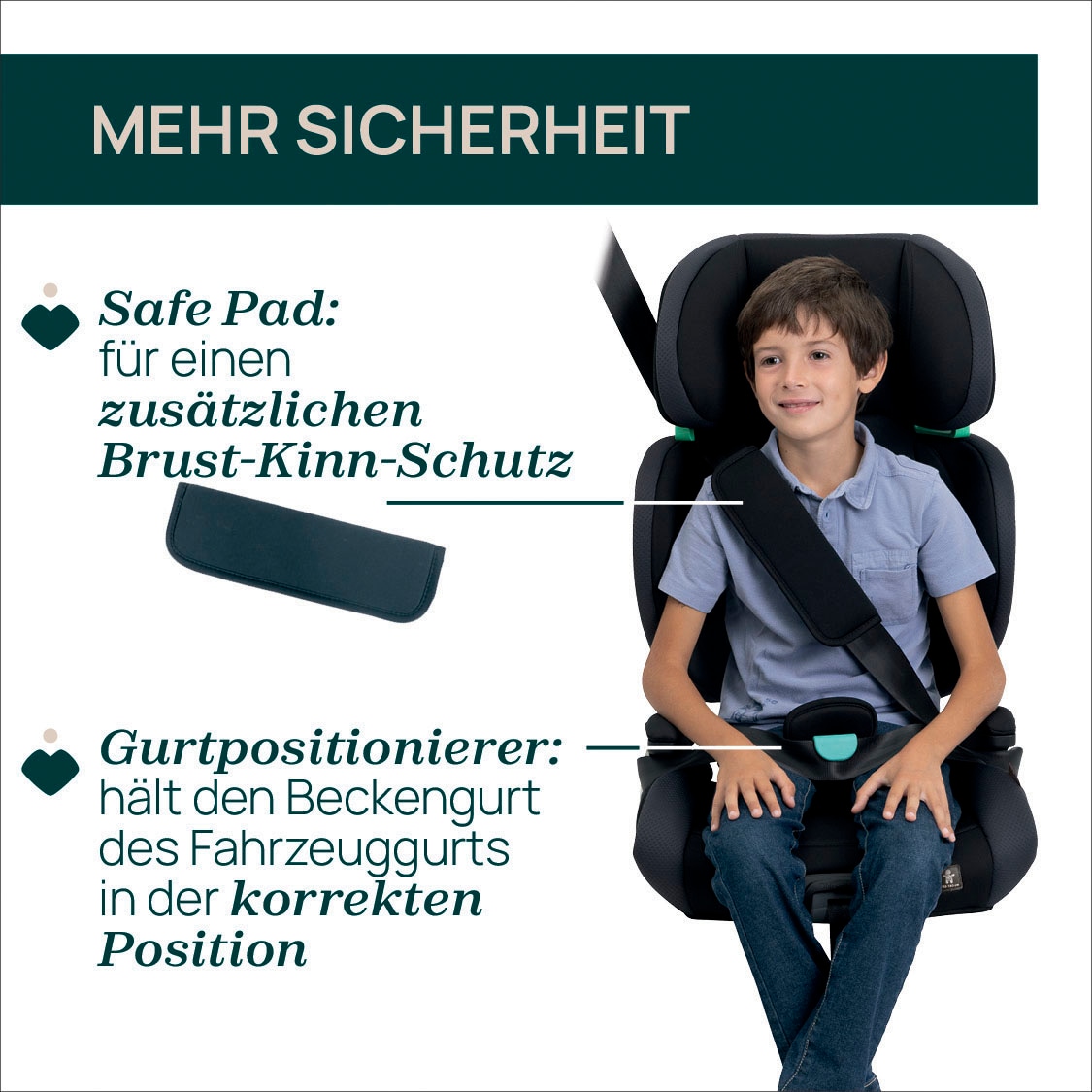 Chicco Autokindersitz »Quizy i-Size«, (100-150 cm)