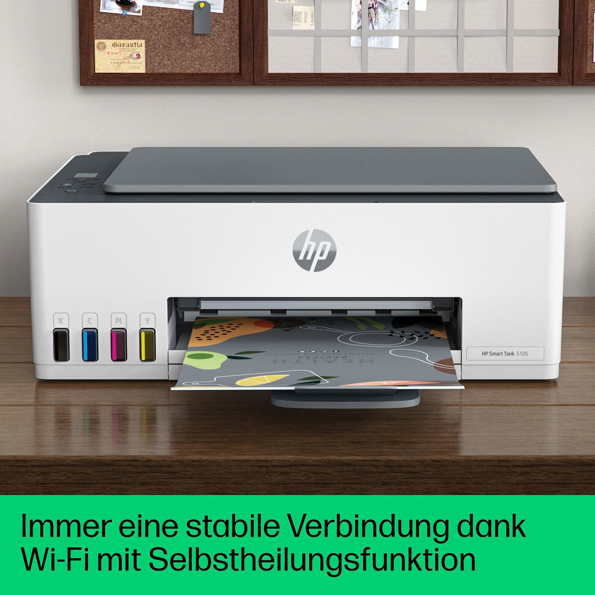 HP Multifunktionsdrucker »Smart Tank 5105«, Tintentank Drucker