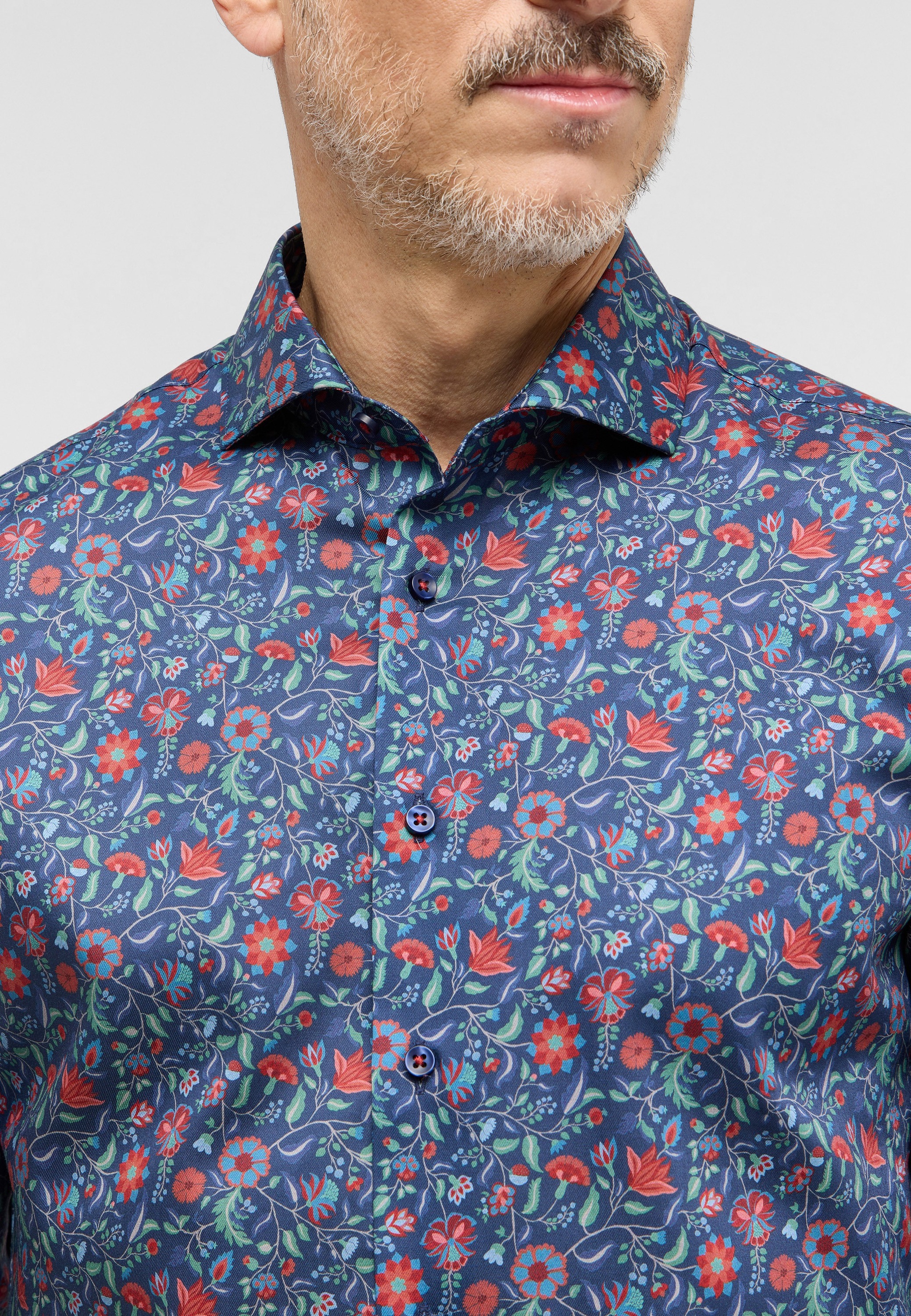 Eterna Langarmhemd »SLIM FIT«, NON IRON (bügelfrei)