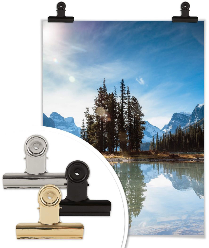 [Günstigstes und Bestes] Wall-Art Poster »Jasper-Nationalpark Kanada«, Wandbild, Bild, Rechnung Wandposter St.), Kanada, kaufen Poster, auf (1