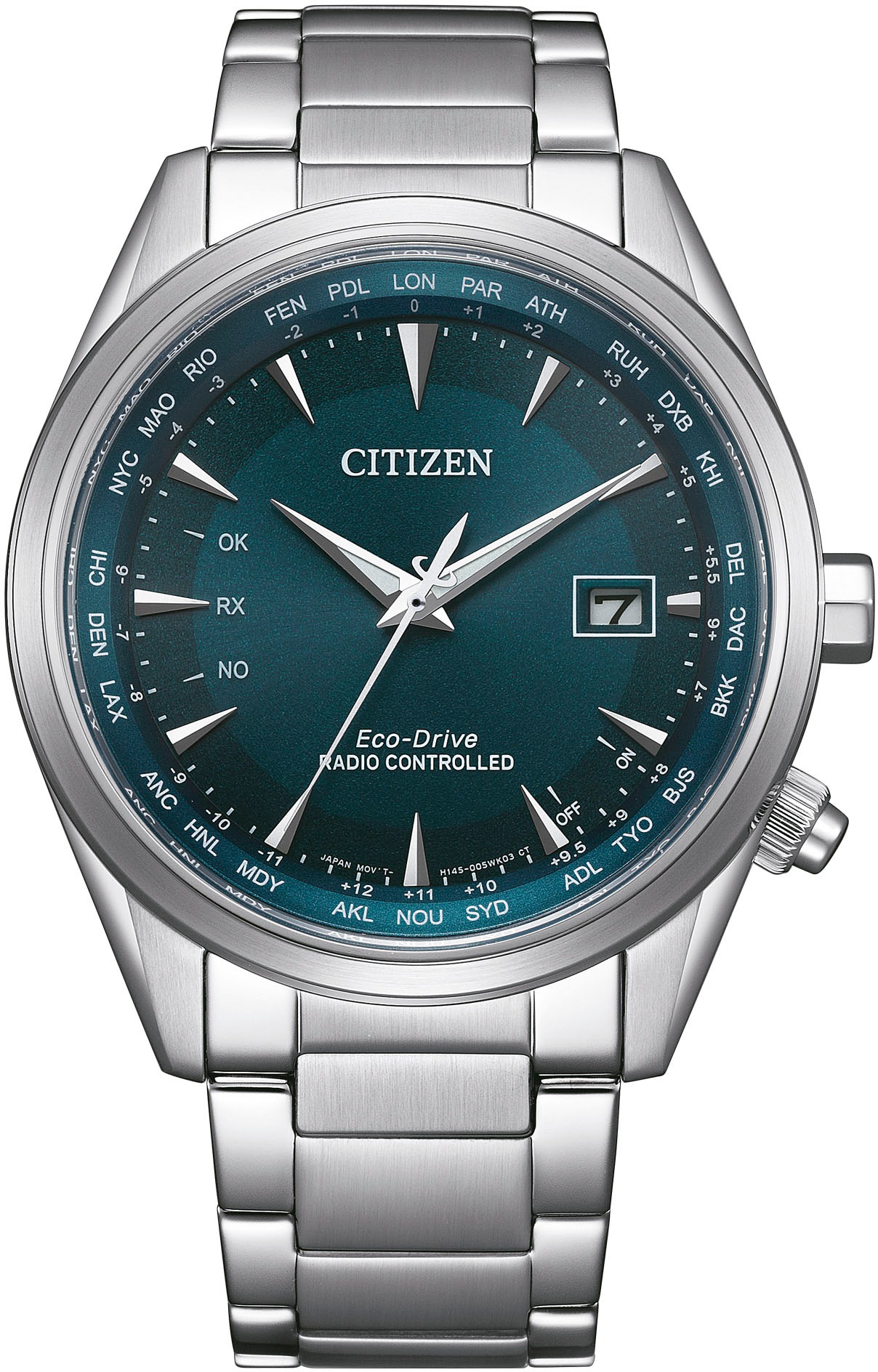 Citizen Funkuhr »CB0270-87L«, Armbanduhr, Herrenuhr, Solar