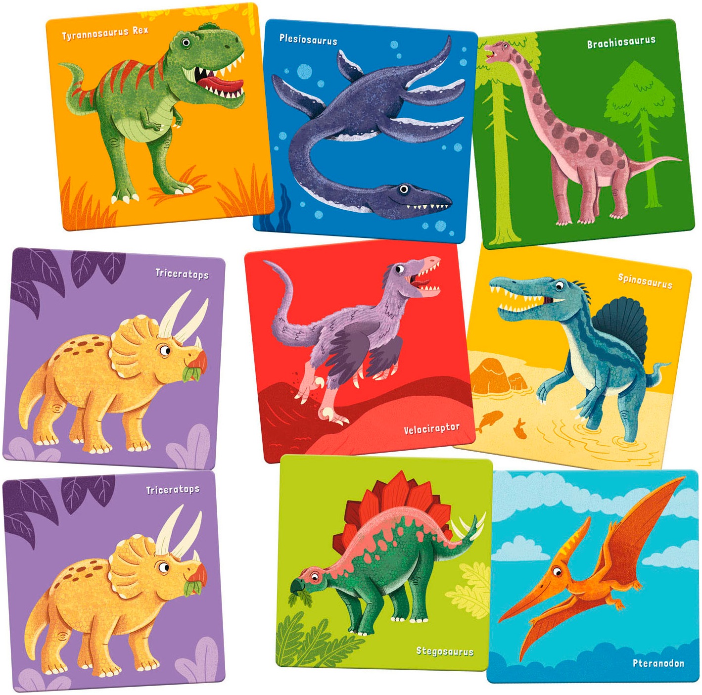 Magellan Spiel »Big Memo Dinosaurs«, Made in Germany