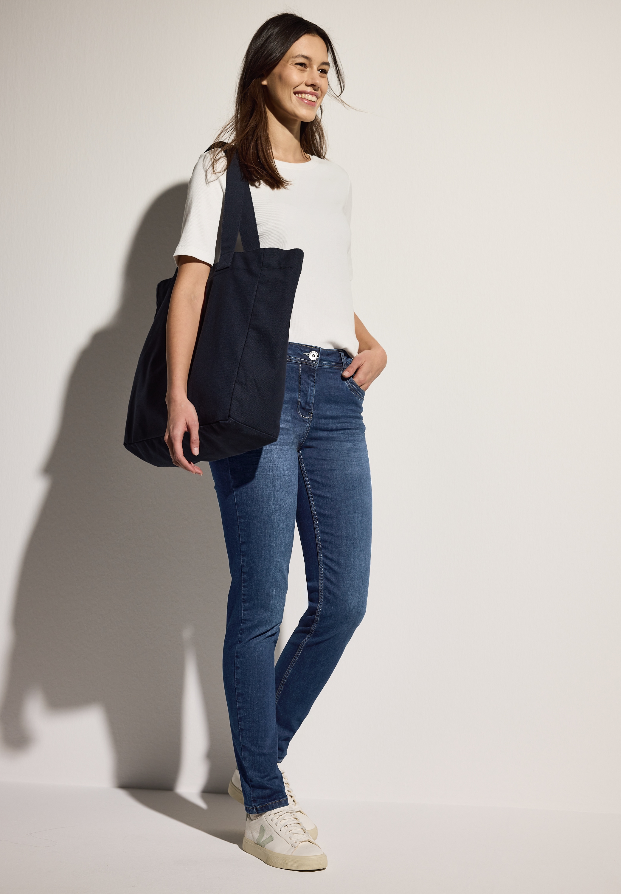 Cecil Slim-fit-Jeans »Style Toronto«, im Five-Pocket Style