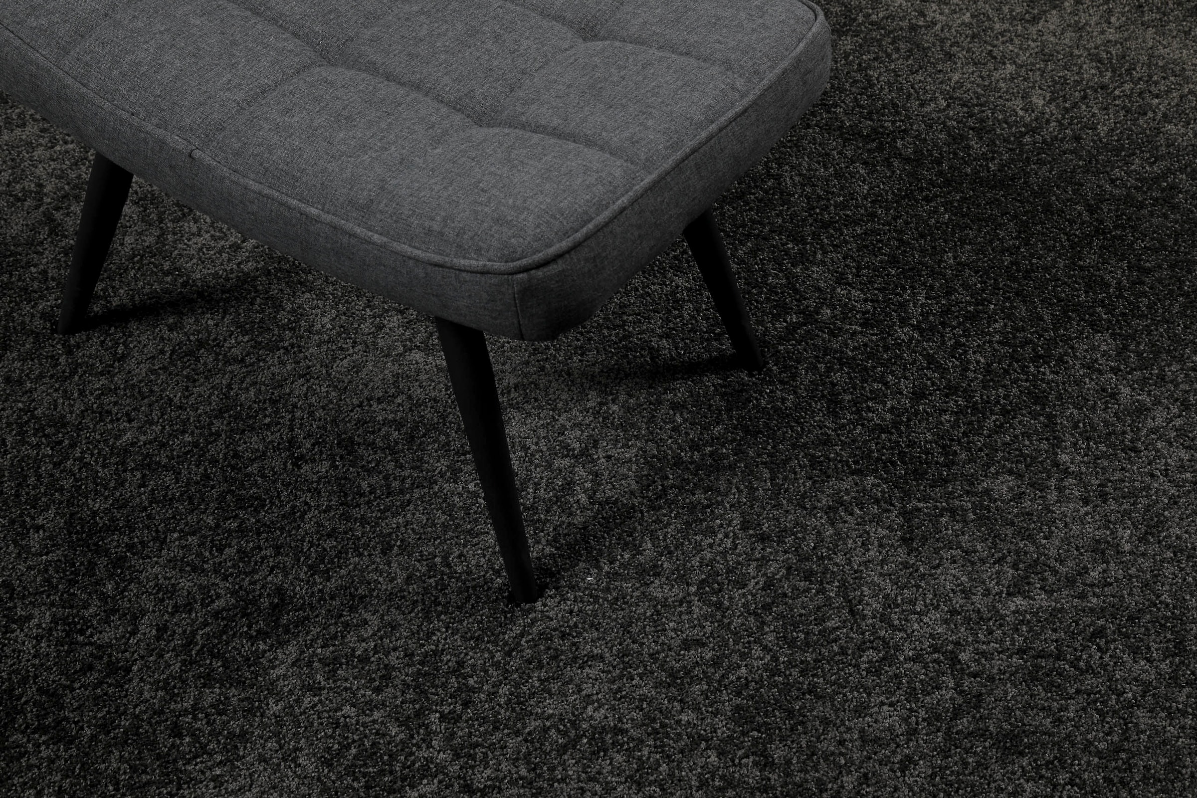 my home Hochflor-Teppich »Yvaine«, rund, 25 mm Höhe, Langflor, Shaggy, dichter weicher Hochflor, meliert, Wohnzimmer