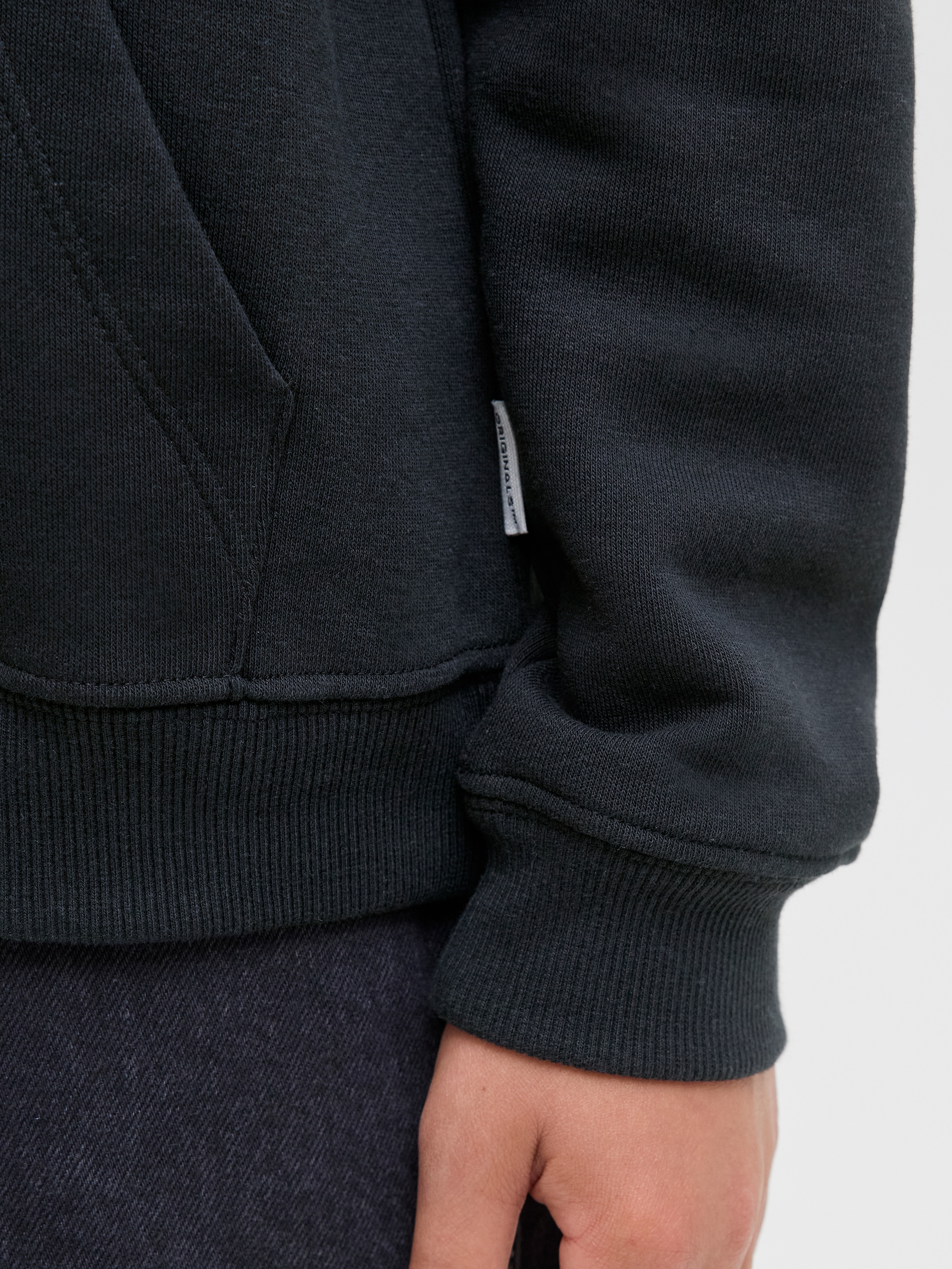 Jack & Jones Junior Kapuzensweatshirt »JORINWOOD BLOCK BRANDING SWEAT NOOS JNR«