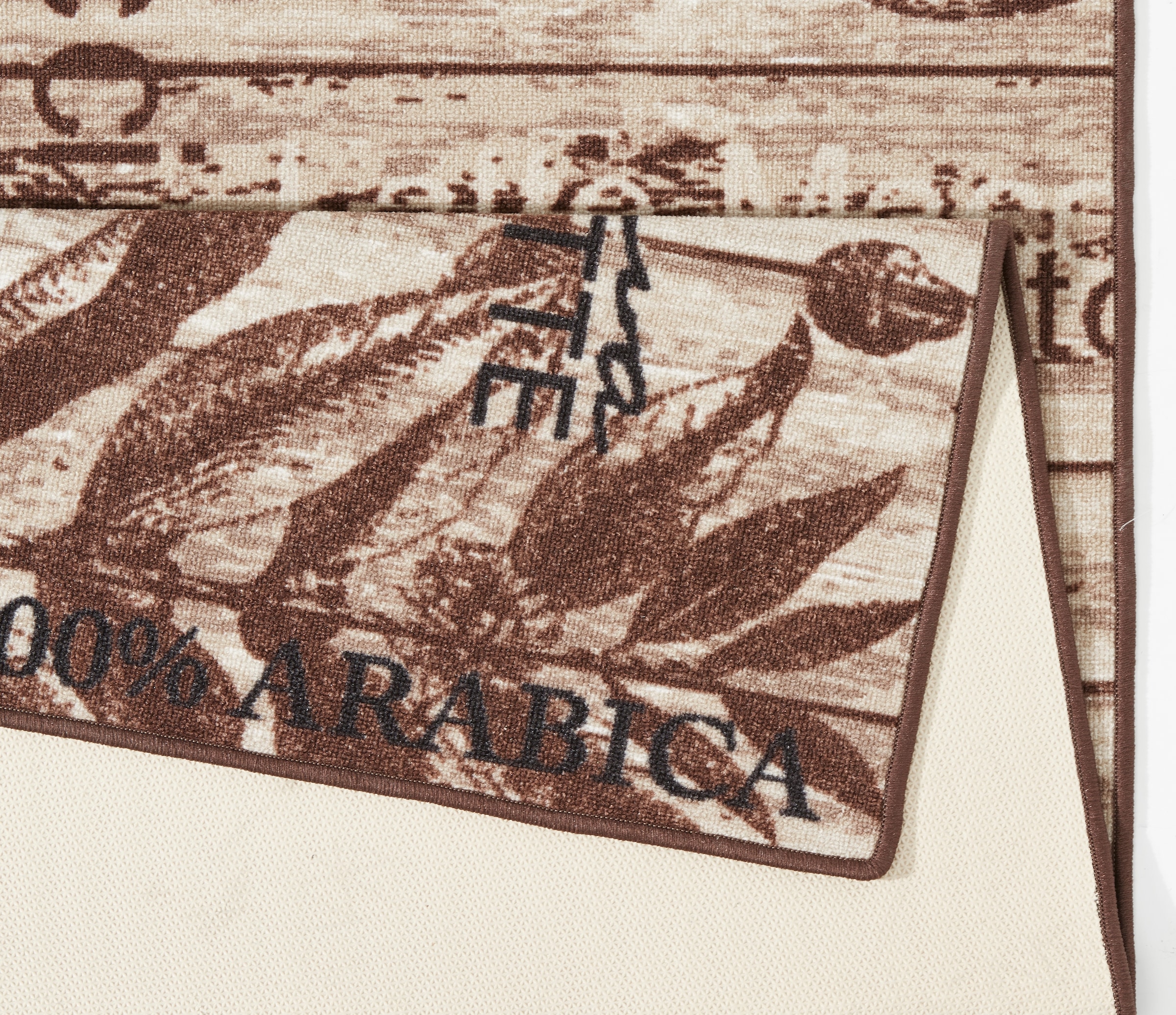 HANSE Home Küchenläufer »Delicious Coffee« rechteckig 8 mm Höhe Läufer, Rutschfest, Küchenteppich, Küche, Teppich, Pflegeleicht