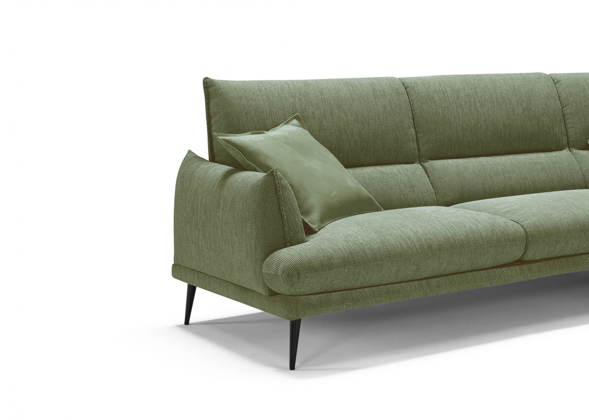 Egoitaliano Ecksofa »FUNNY, hochwertiges und aktuelles Design, bequeme Rückenlehne«, toller Sitzkomfort, L-Form