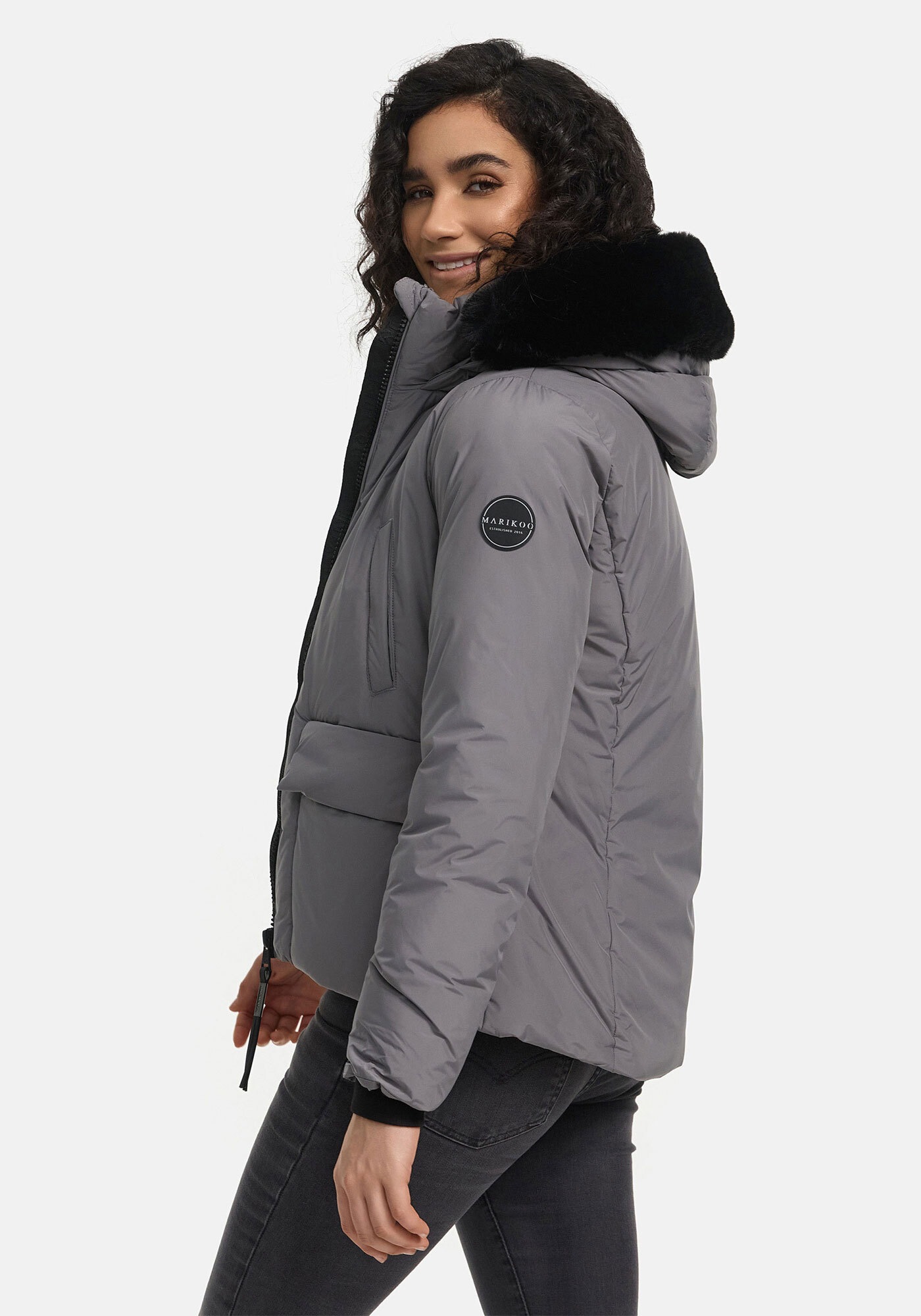 Marikoo Winterjacke »Marikoo Morinaa Damen Winterjacke N005«