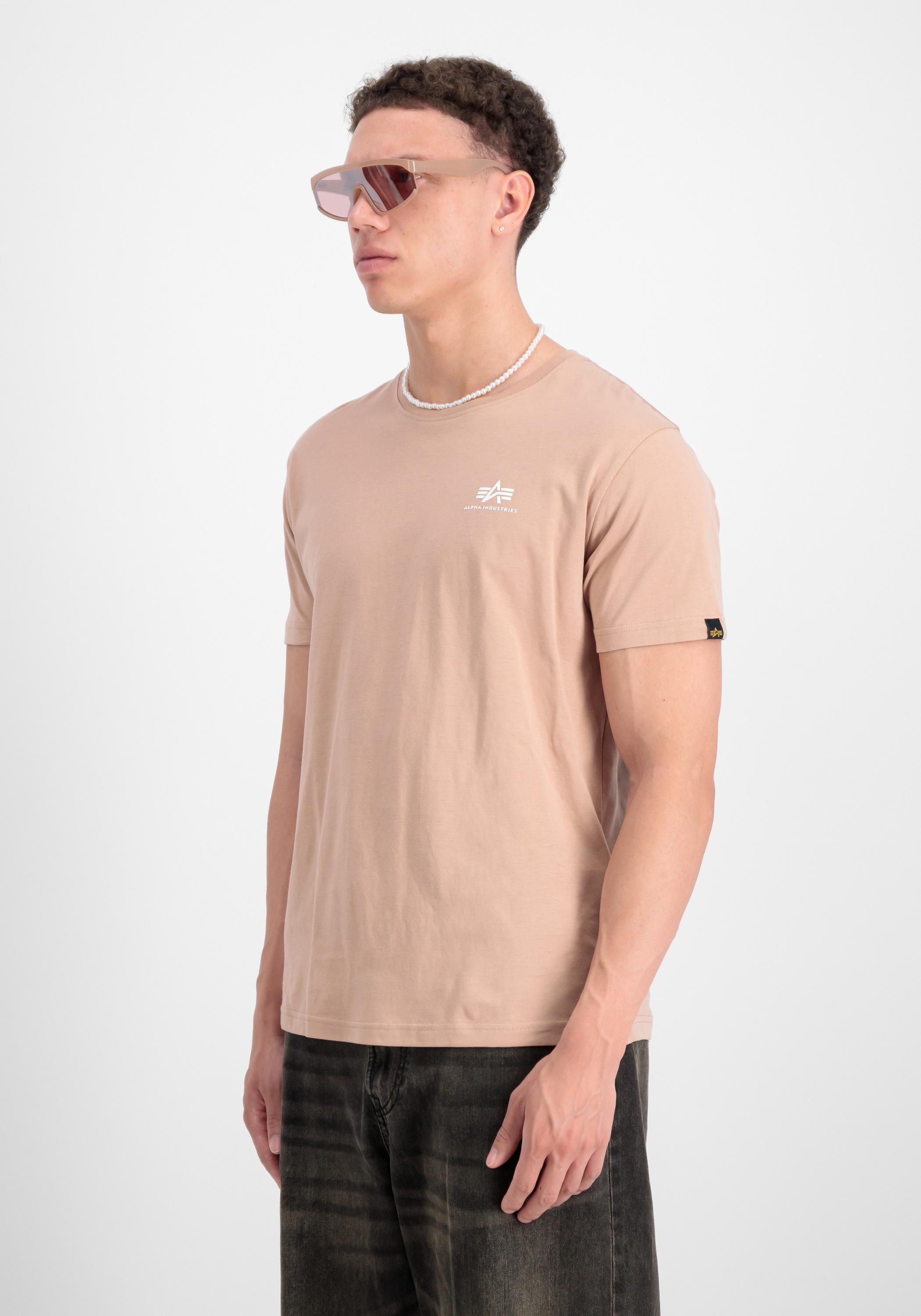 Alpha Industries T-Shirt »Alpha Industries Men - T-Shirts Basic T-Shirt SL«