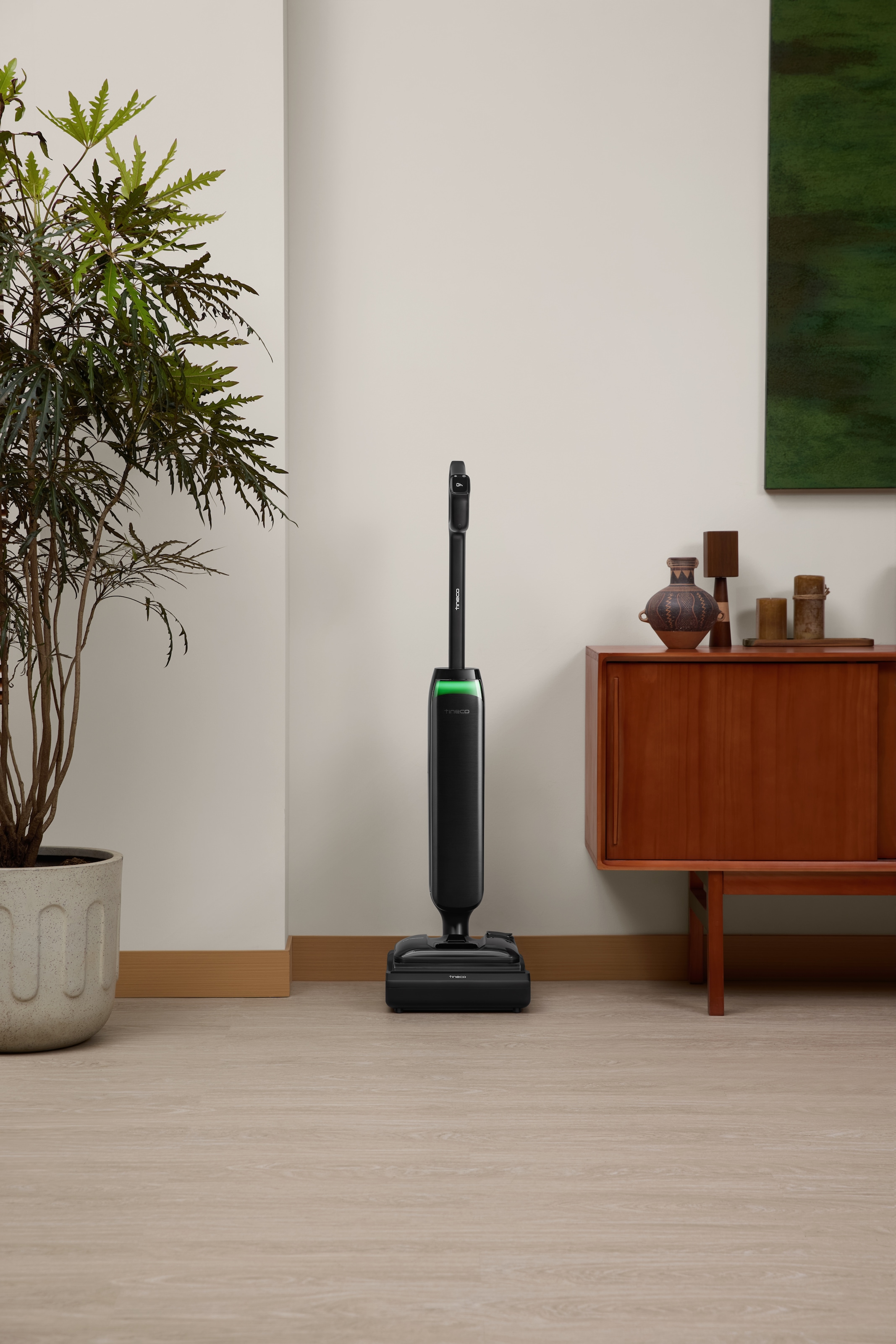 Tineco Nass-Trocken-Sauger »FLOOR ONE S7 Artist Premium, 22kpa Saugleistung, 50 Min Akku« 85° Grad Heißluft-Trocknung, Tierhaarfilter, Anti-Allergiker