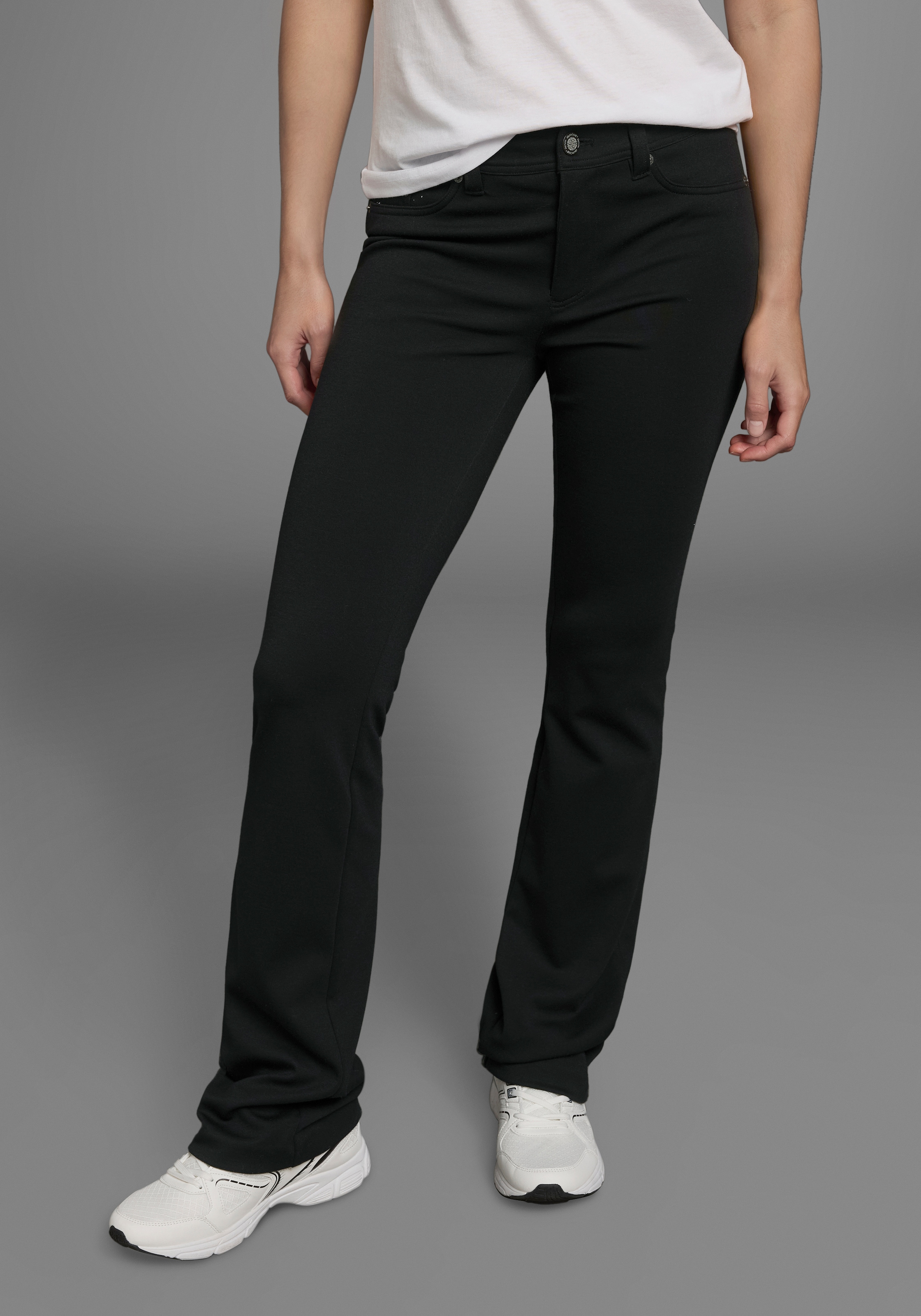 Laura Scott Bootcuthose, aus Jersey-Qualität