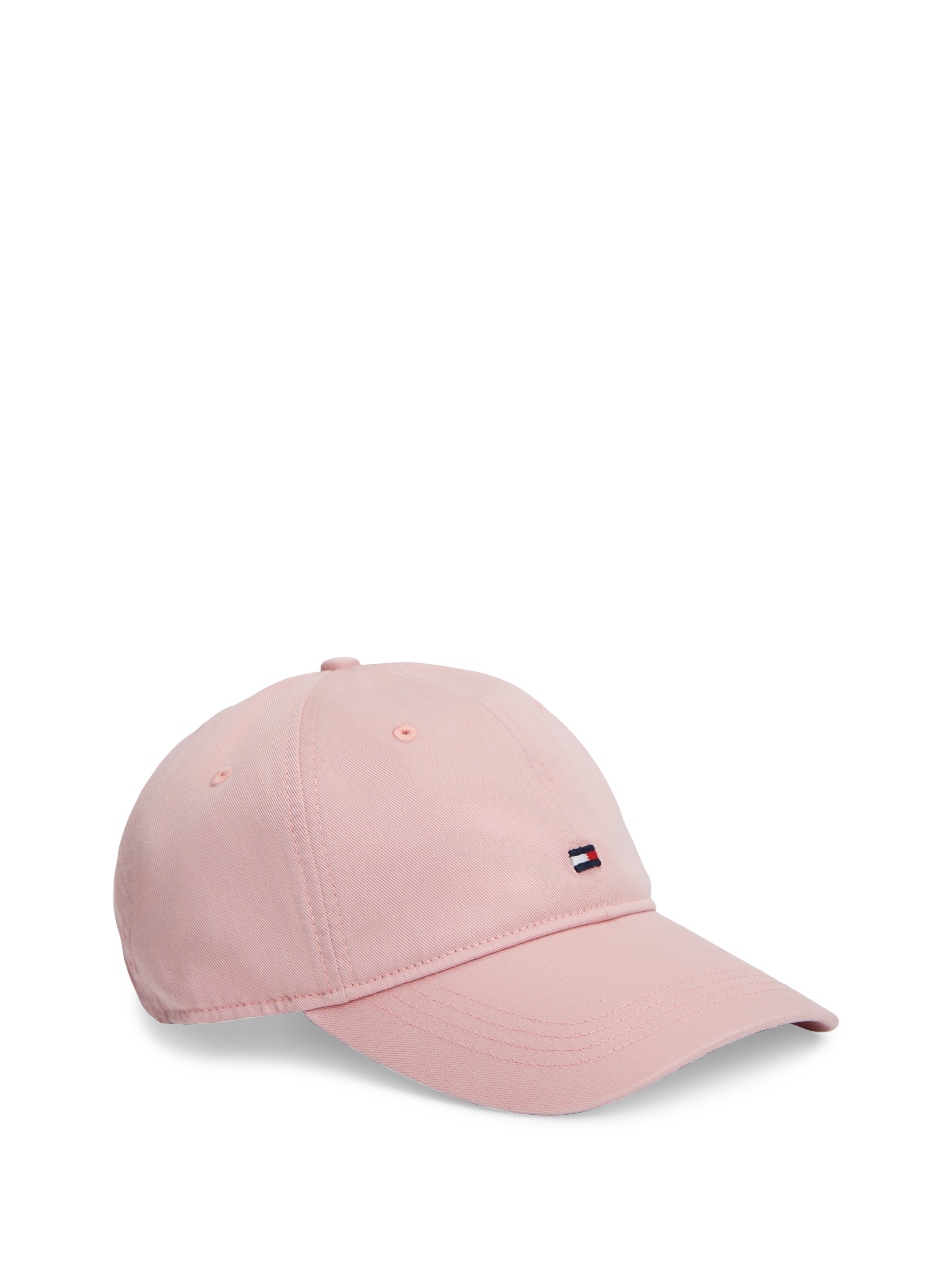 Tommy Hilfiger, Unisex, Baseball Cap »FLAG SOFT« Regular fit mit festem Schirm, Broadway Pink, Broadway Pink, Klassische Baseball Cap von Tommy 
