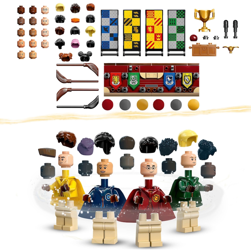 LEGO® Konstruktionsspielsteine »Quidditch Koffer (76416), LEGO® Harry Potter«, (599 St.)