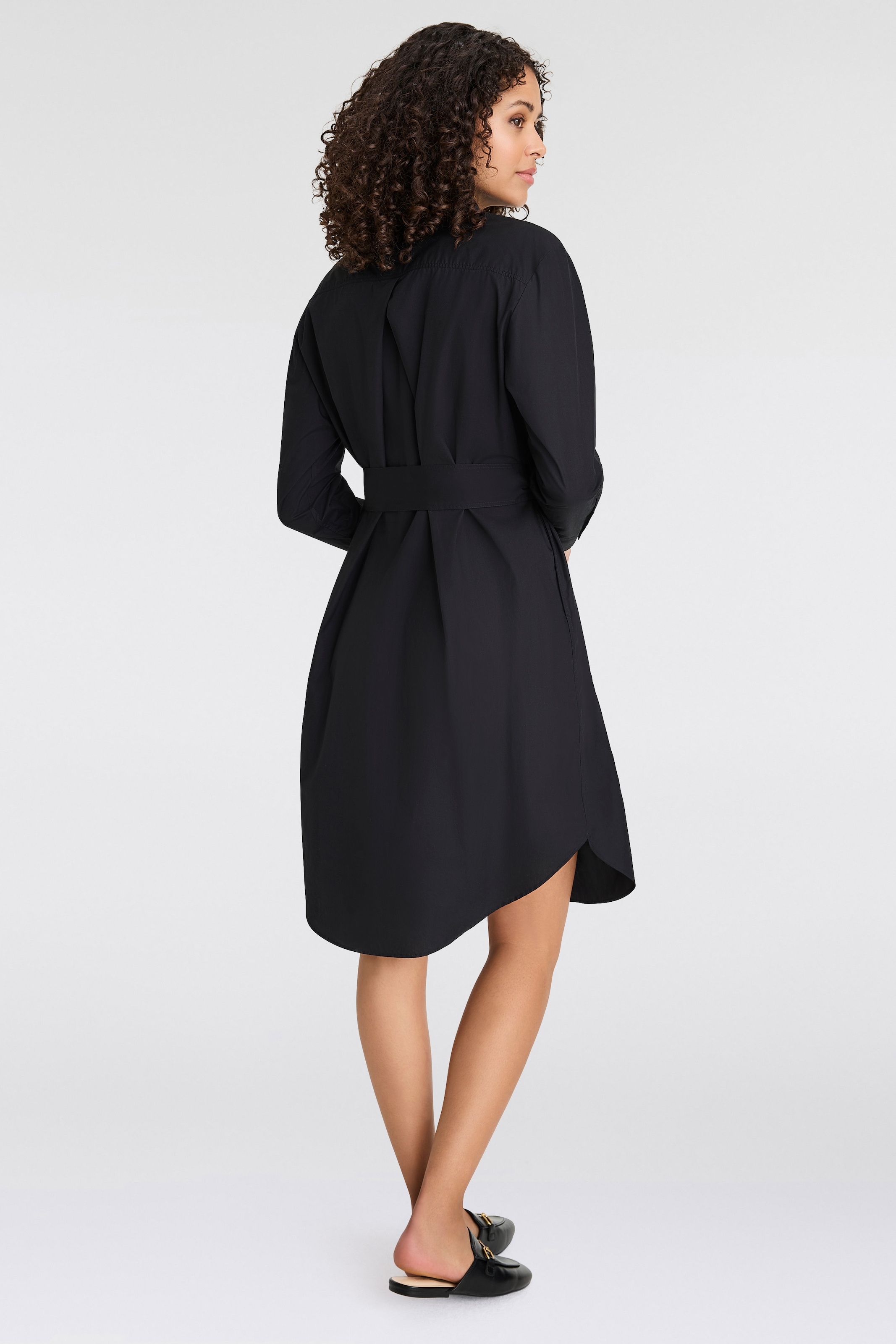 BOSS ORANGE Blusenkleid »C_Delegant_1«, mit Ajpur Detail