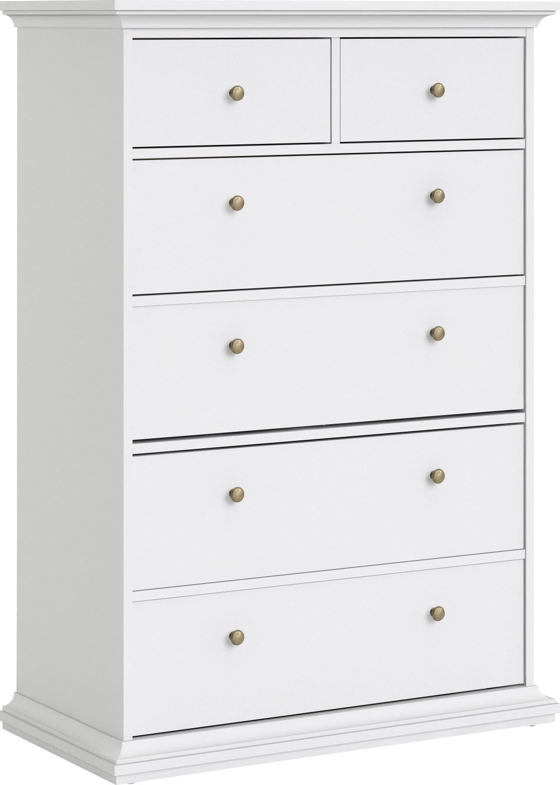 Home affaire Sideboard »Paris«, mit vielen Stauraummöglichkeiten und Rahmenoptik, Breite Höhe 140 cm