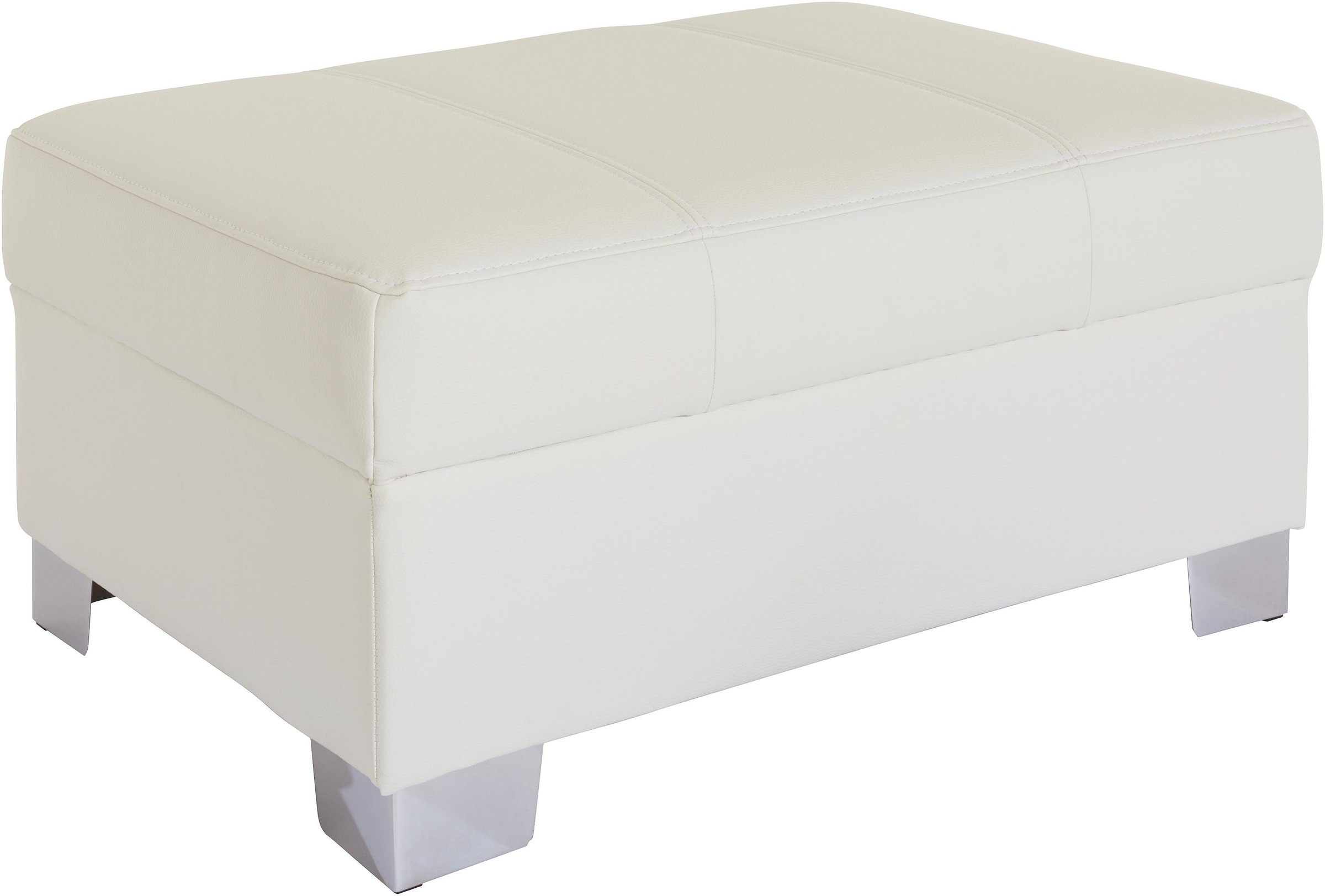 INOSIGN Hocker »Turah mit moderner Steppung«, passend zur Serie, B/T/H: 85/61/40 cm, auch in Leder