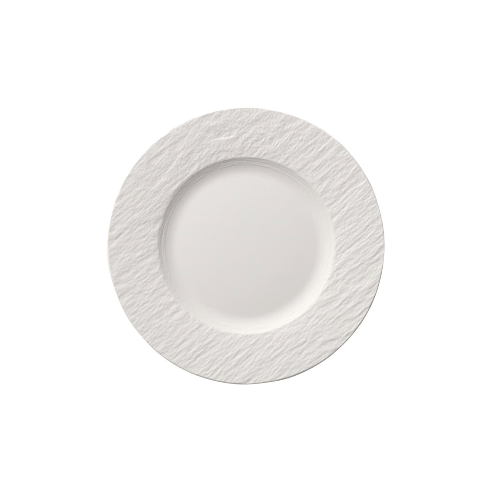 Villeroy & Boch Frühstücksteller »Frühstücksteller Manufacture Rock ø 22.0 cm 6er Set weiß«