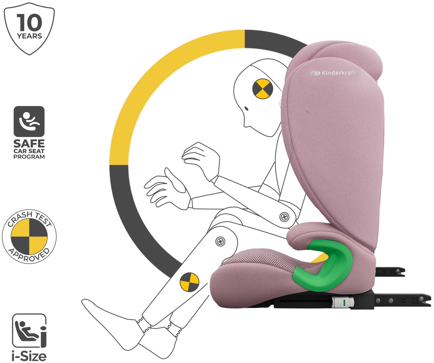 Kinderkraft Autokindersitz »JUNIOR FIX 2 PLUS«