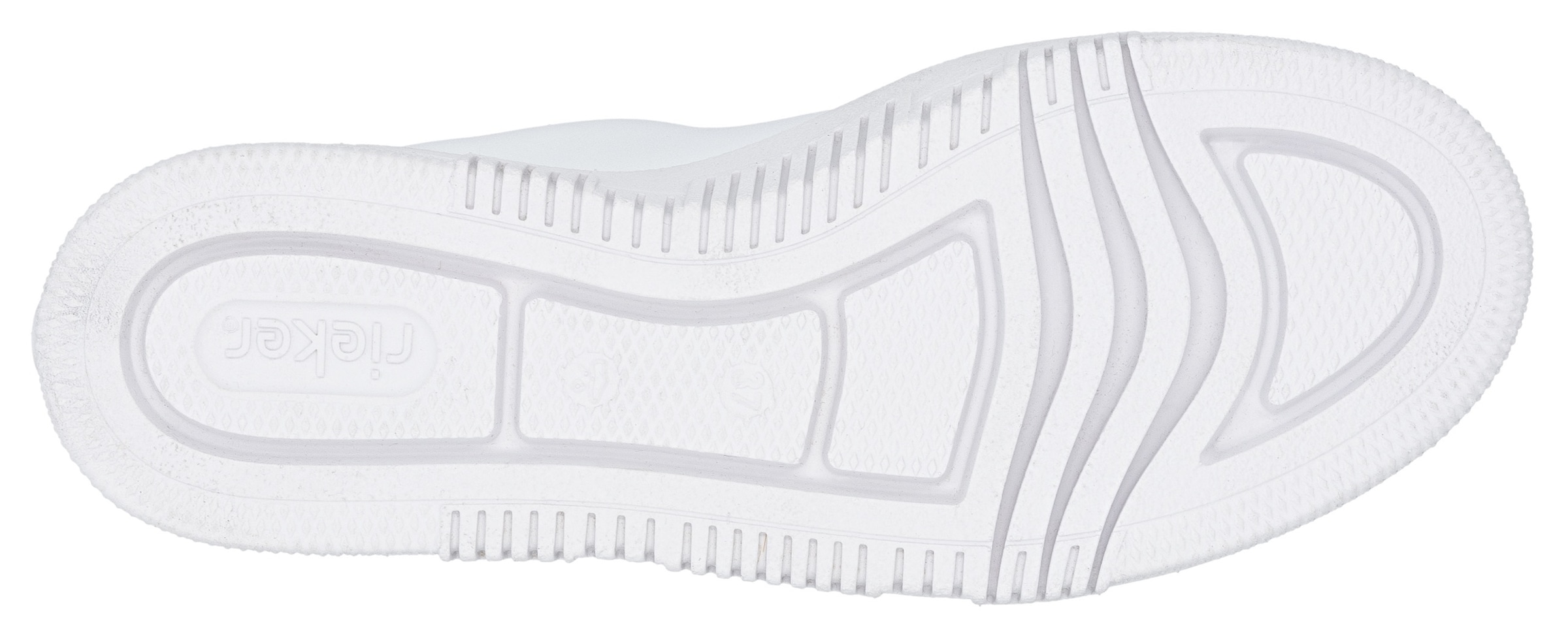 Rieker Plateausneaker  , Schnürschuh, Halbschuh, Freizeitschuh mit gepolstertem Schaftrand