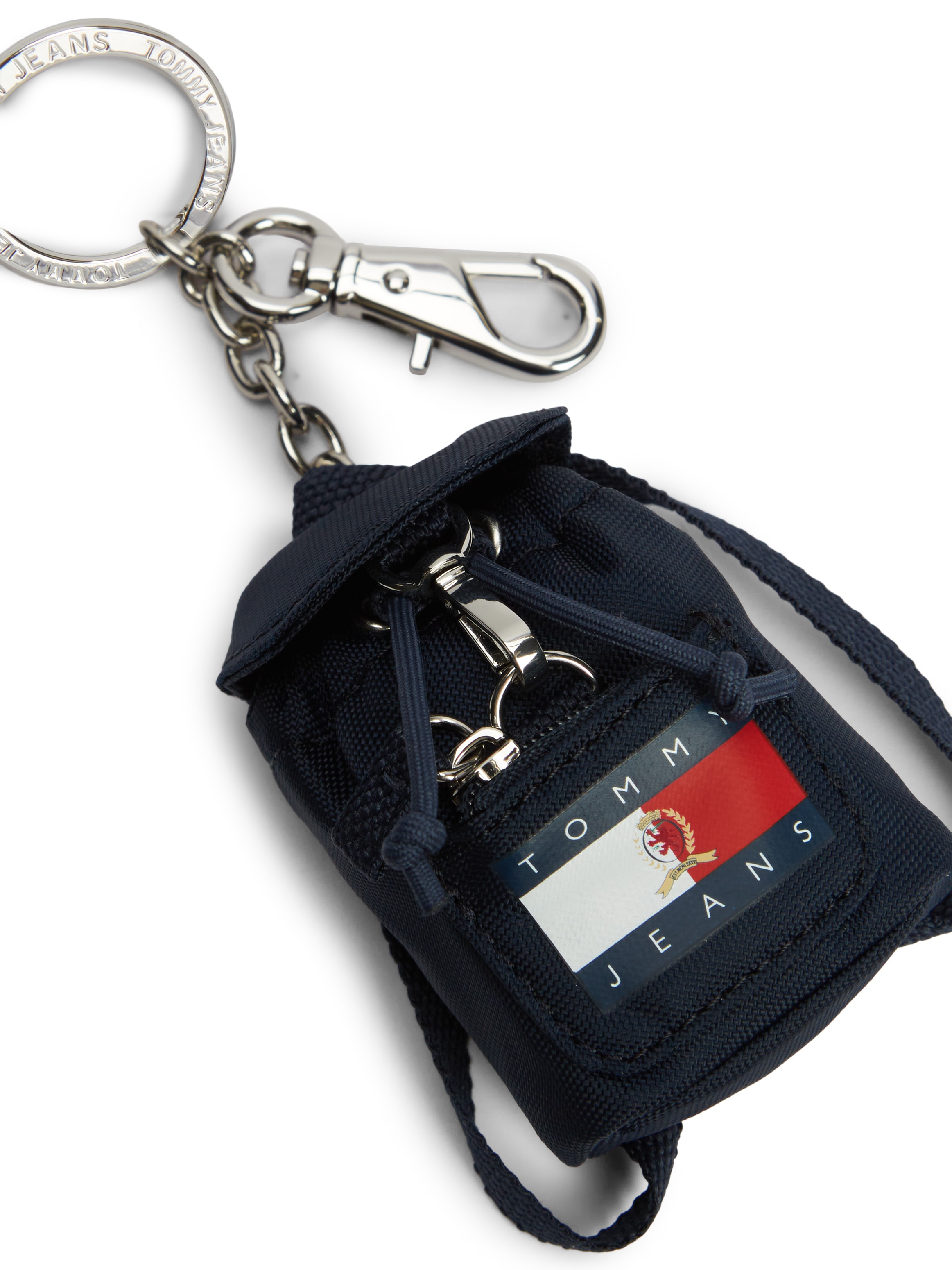 Tommy Jeans Taschenanhänger Damen Schlüsselanhänger, Bag Charm in süßer Rücksackoptik