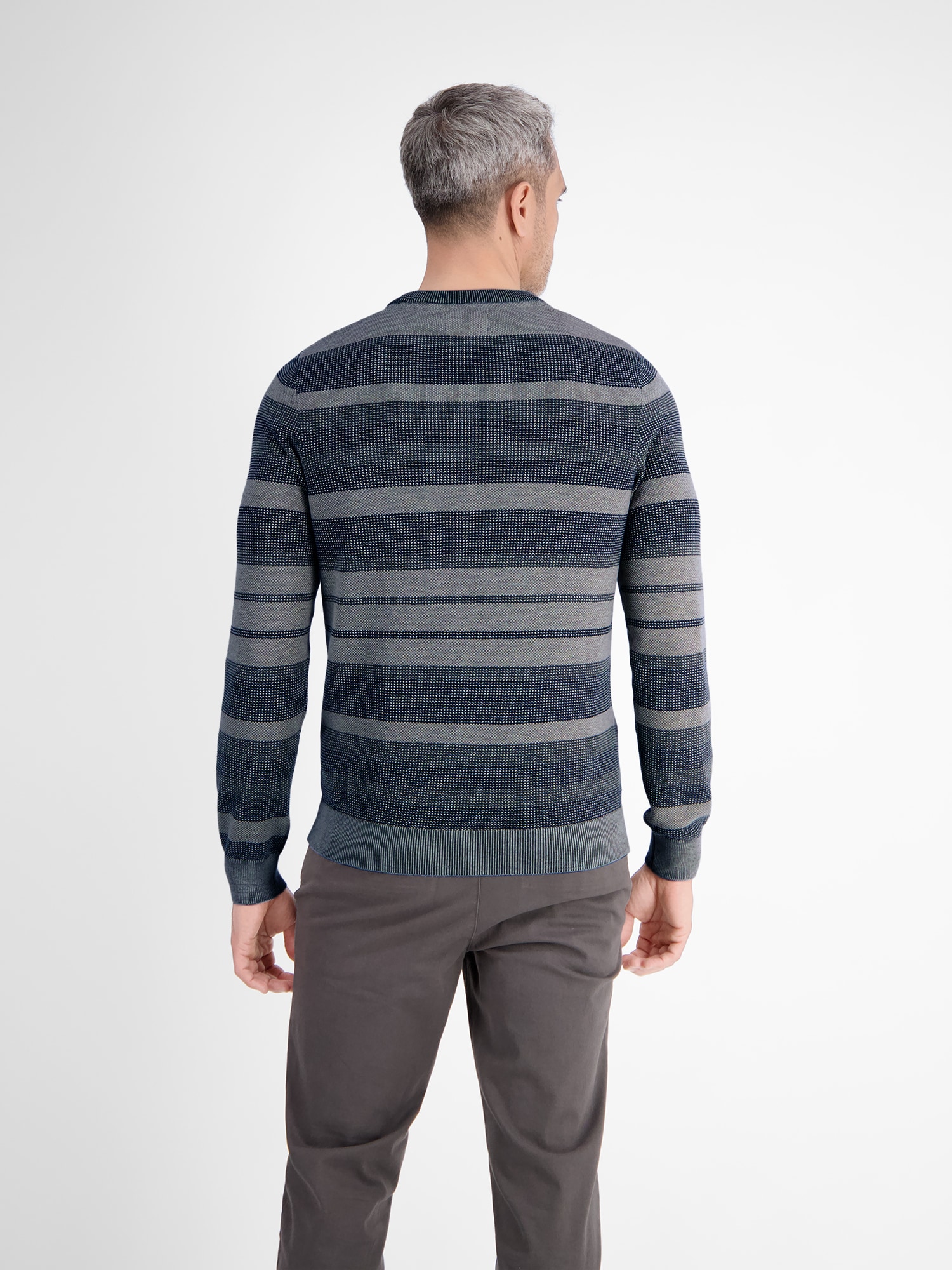 LERROS Strickpullover »LERROS Gestreifter Strickpullover«