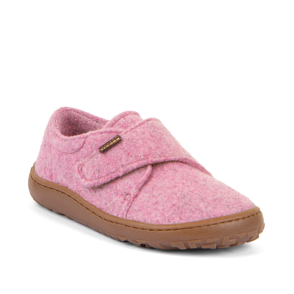 froddo® Hausschuh »BAREFOOT WOOLY«  barfoot Klettschuh für zu Hause, Kindergartenschuh mit Wollfutter
