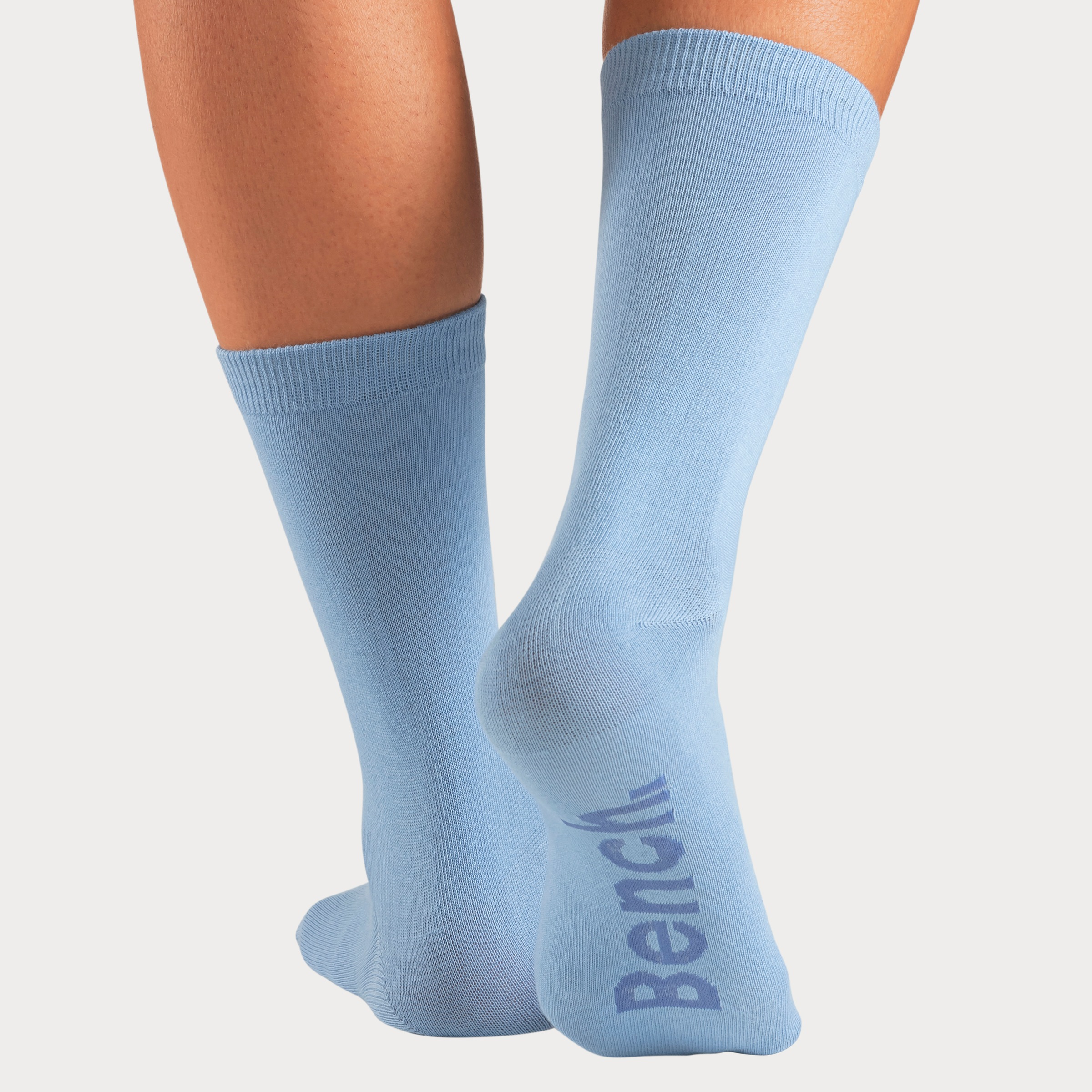 Bench. Socken, (Dose, 4 Paar), mit farbigen Innenbündchen, sortiert in edler Geschenkdose