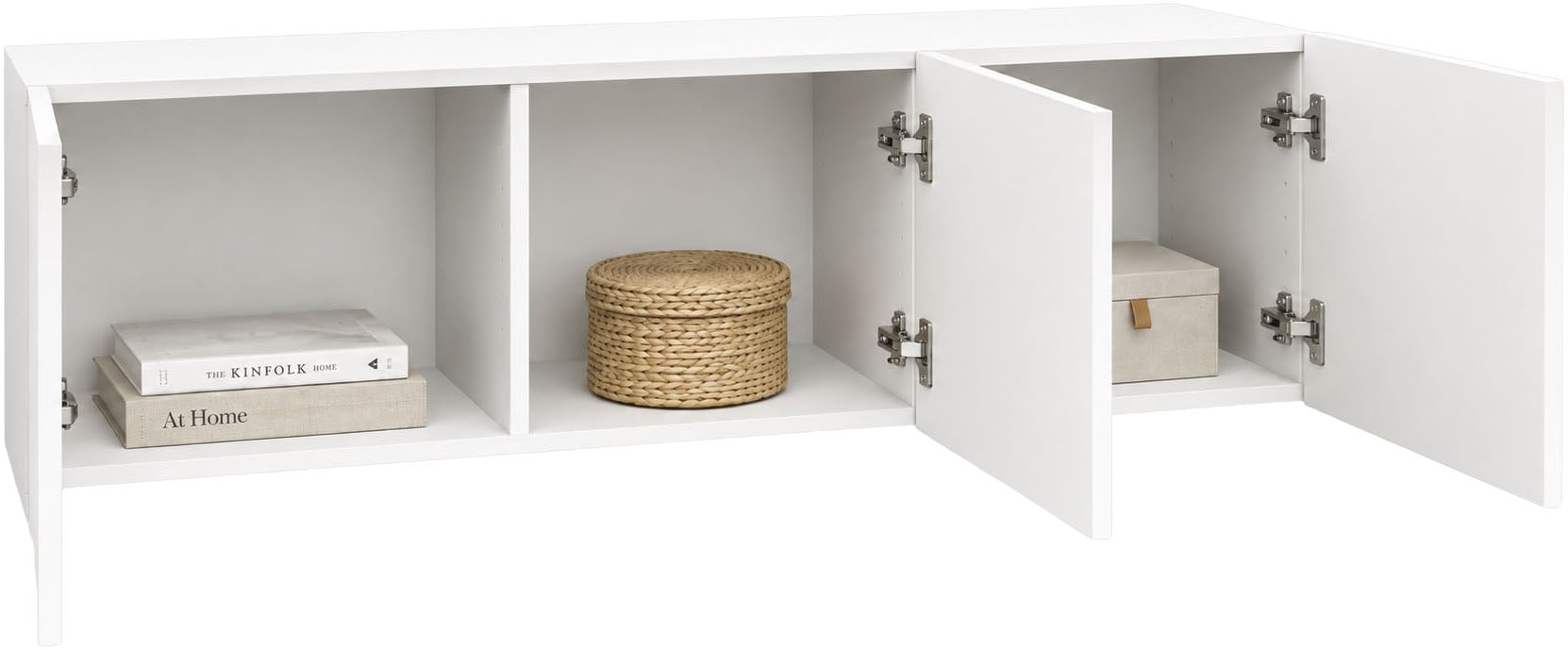 borchardt Möbel Lowboard »Vaasa, Konsole, Hängeschrank mit 3 Türen« Breite 114 cm, nur hängend
