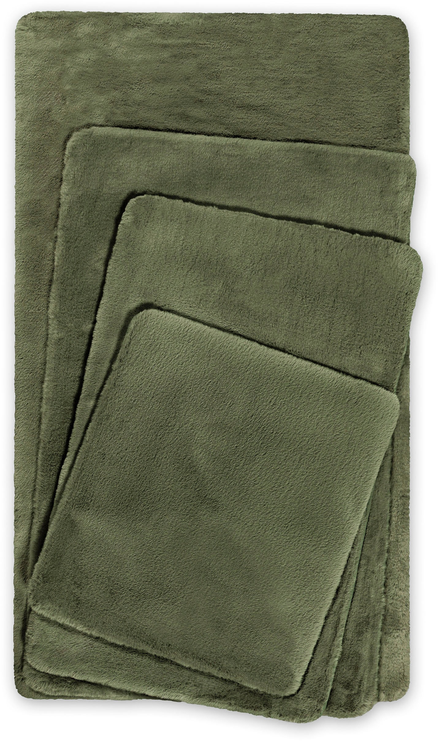 Wecon home Basics Badematte »Emil« Höhe 25 mm waschbar, rutschfest, strapazierfähig, pflegeleicht und super weich