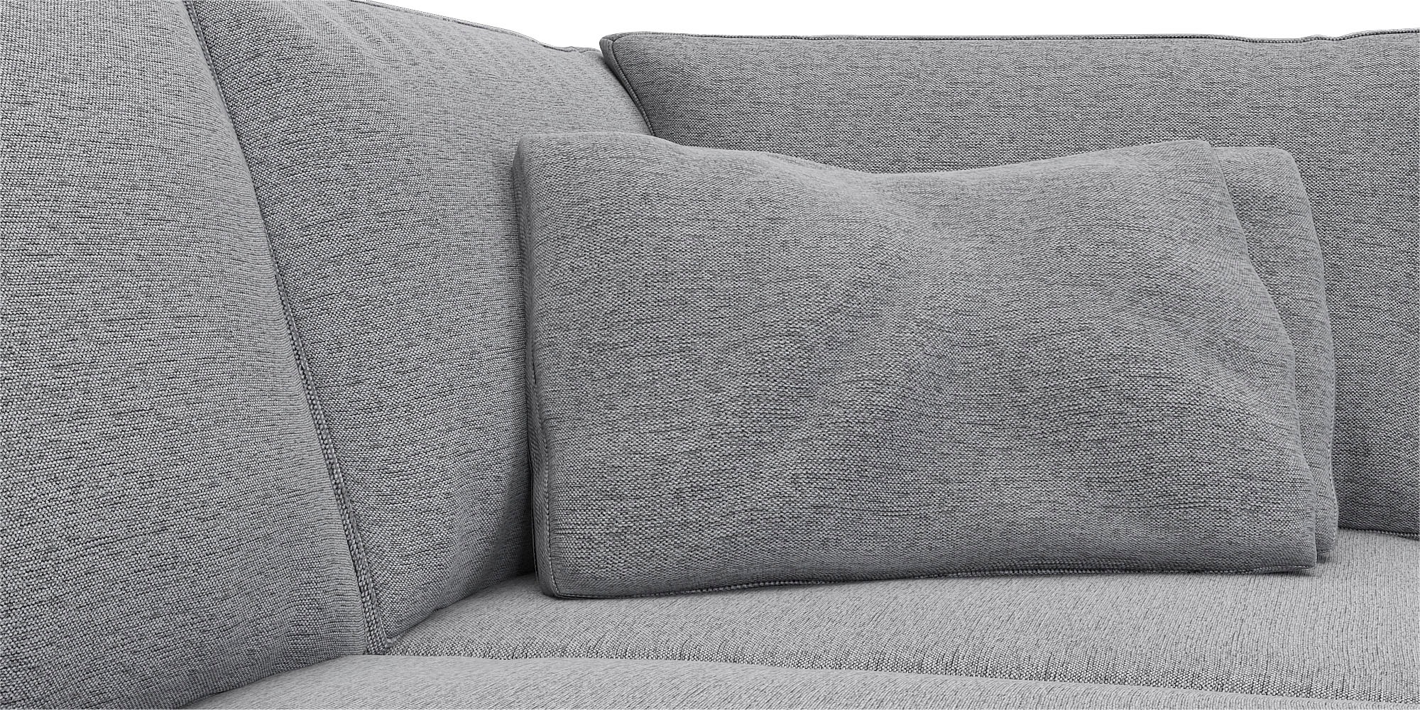 FLEXLUX Ecksofa »Lovane gleichschenklig, bequem und komfortabel«, Weich & anschmiegsam, große Sitztiefe auf Kaltschaum, Dekokissen inkl.