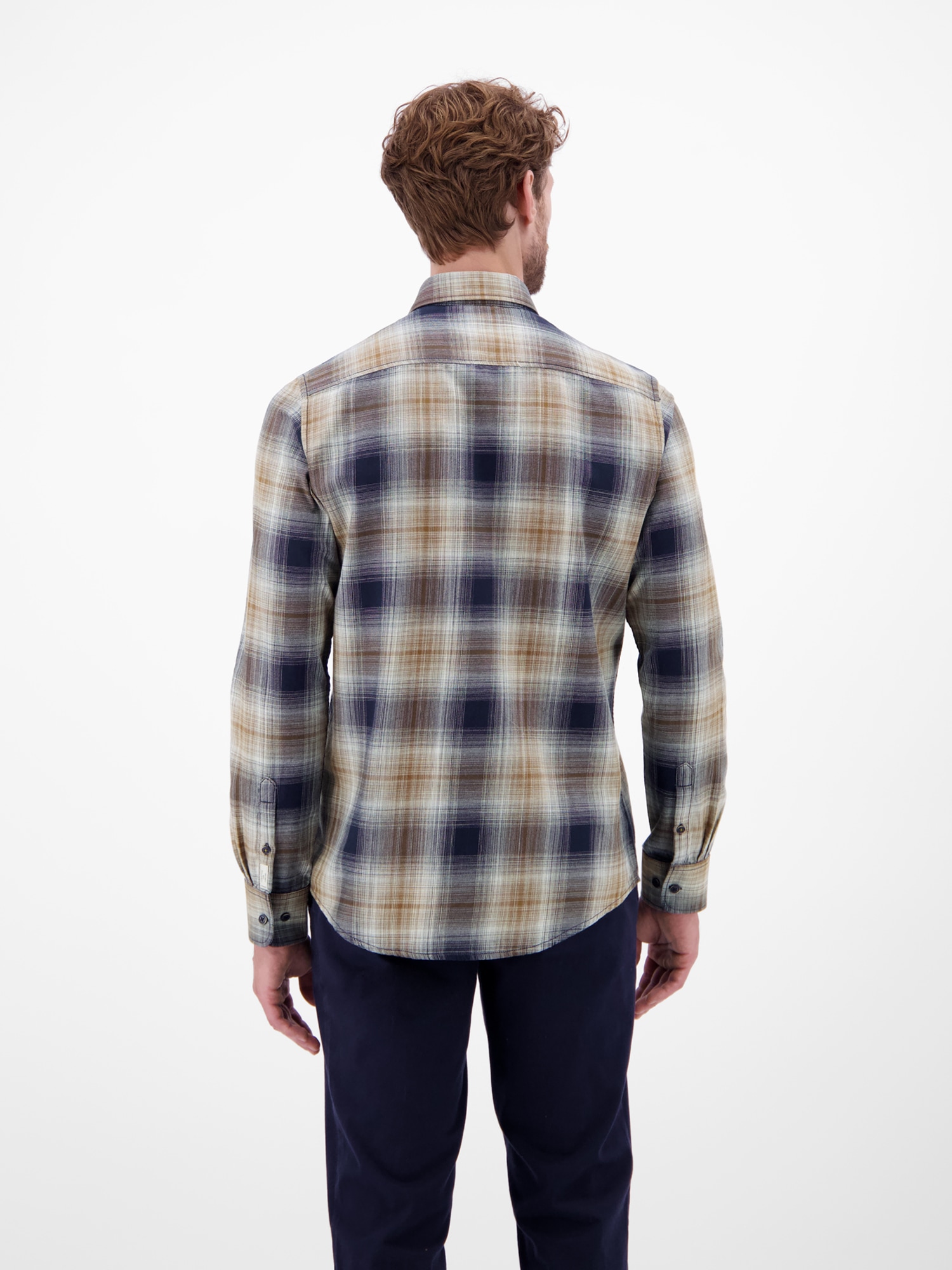 LERROS Karohemd »LERROS Herren Karohemd, charakterstark und stilbewusst«