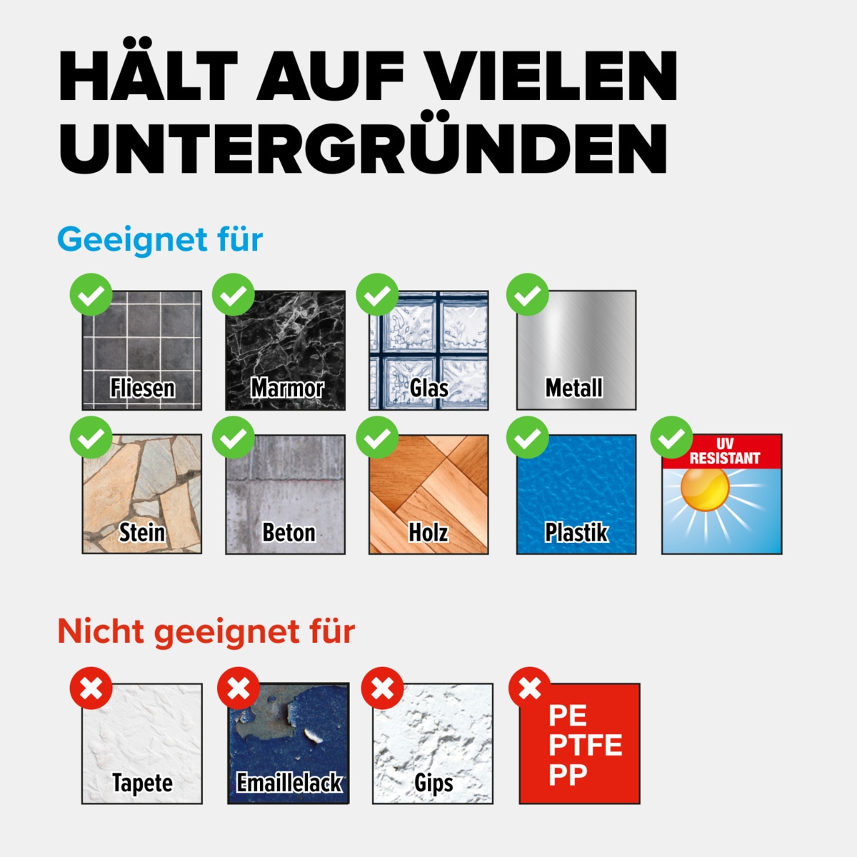 tesa Klebehaken »MOON Bademantelhaken ohne Bohren - 7,2 x 6,5 x 5,3 cm« selbstklebende Handtuchhalterung - grau