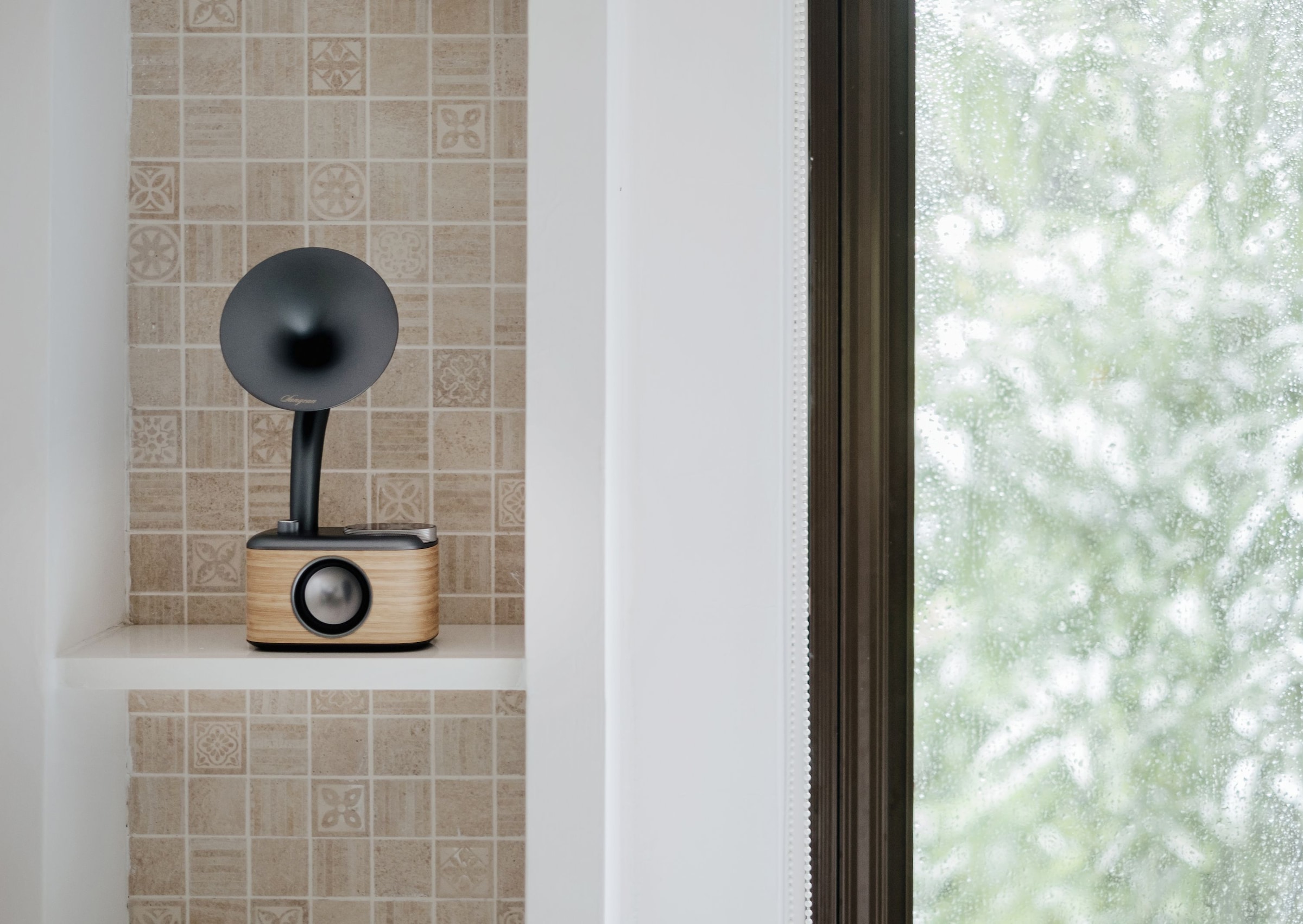 Sangean Retro-Radio »CP-100D«, (Bluetooth Digitalradio (DAB+)-FM-Tuner), Digital Retro Design Gramophone