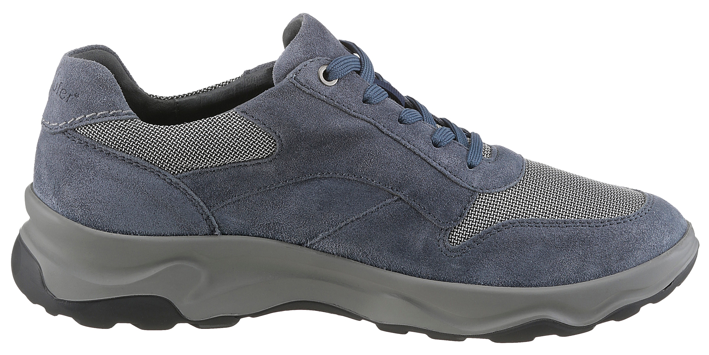 Waldläufer Sneaker »H-MAX«, Schnürschuh, Halbschuh mit zusätzlichem Reißverschluss, H-Weite
