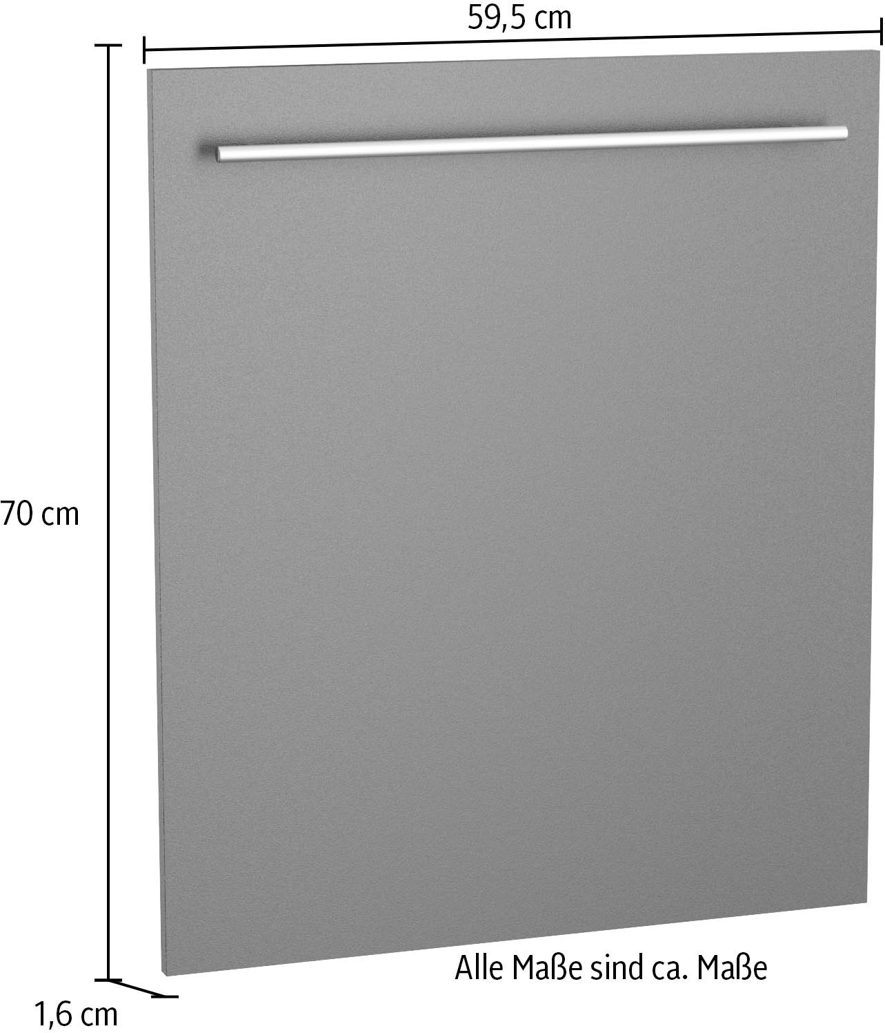 KOCHSTATION Vorsatztür »KS-Bern2« 1 Stk. tlg. Breite 60 cm, inkl. Griff