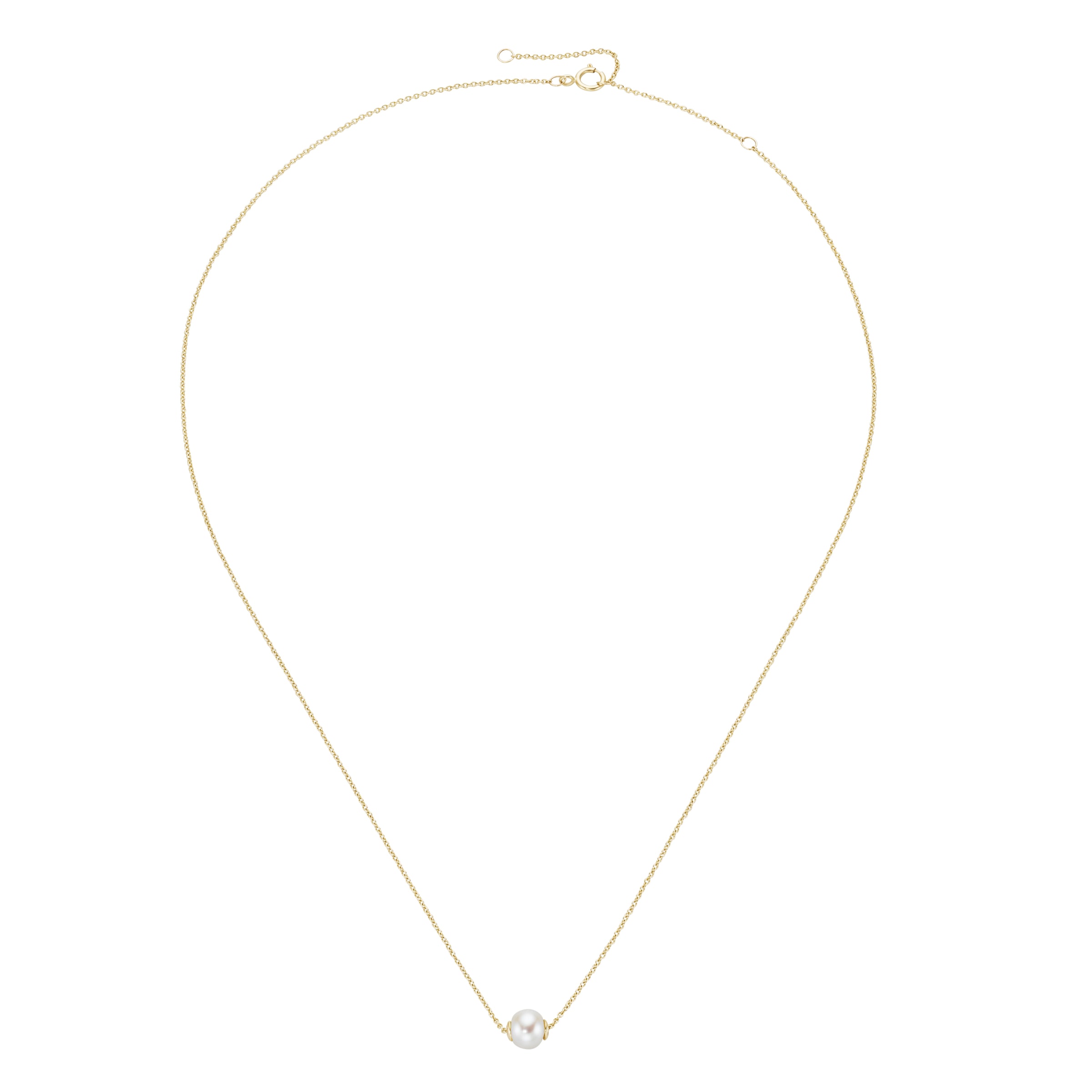 Luigi Merano Collier »Collier Süßwasserperle, Gold 585«